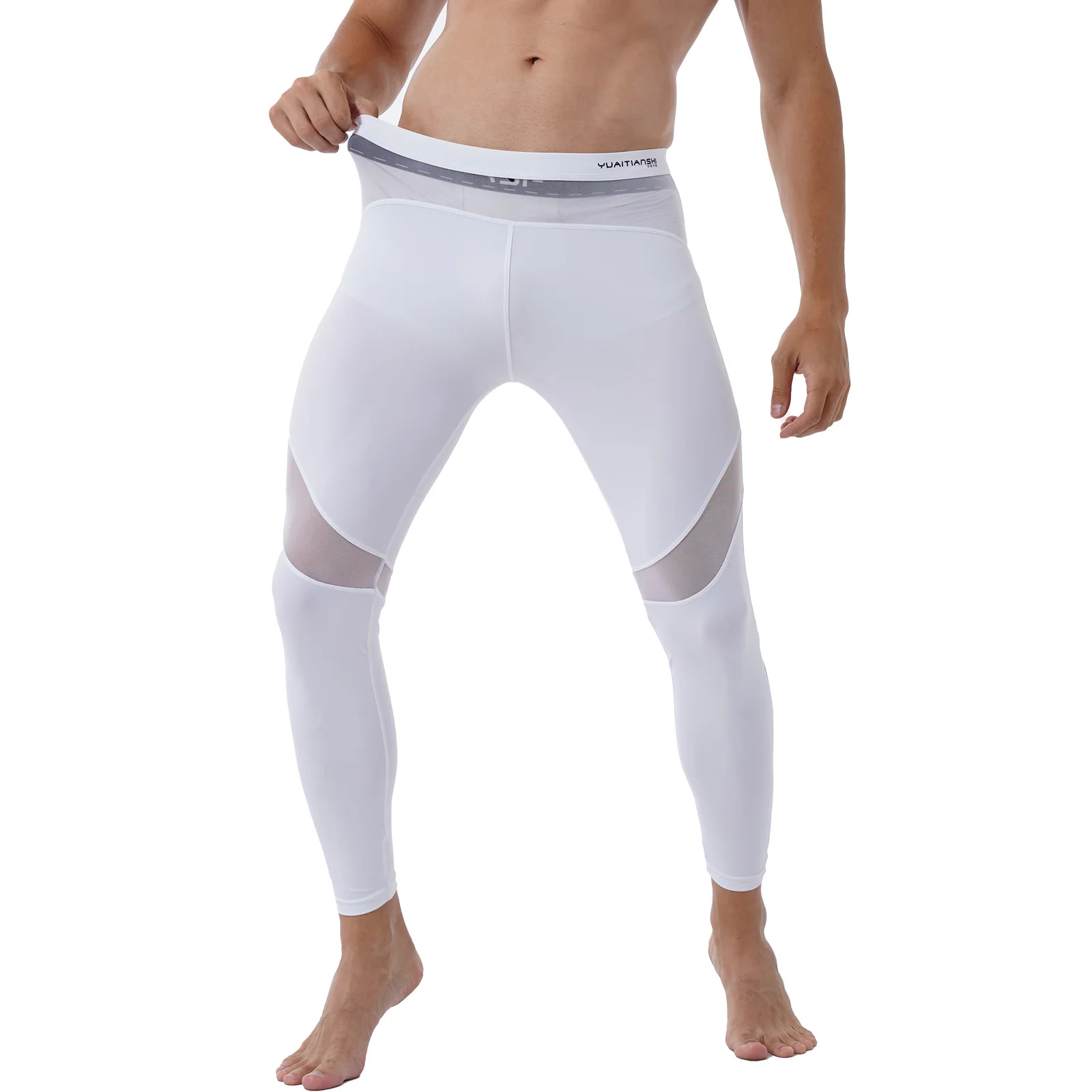 Details about   Men's Running Sports Stitching Slim Pants Casual Muscle Pants Fitness Trousers 