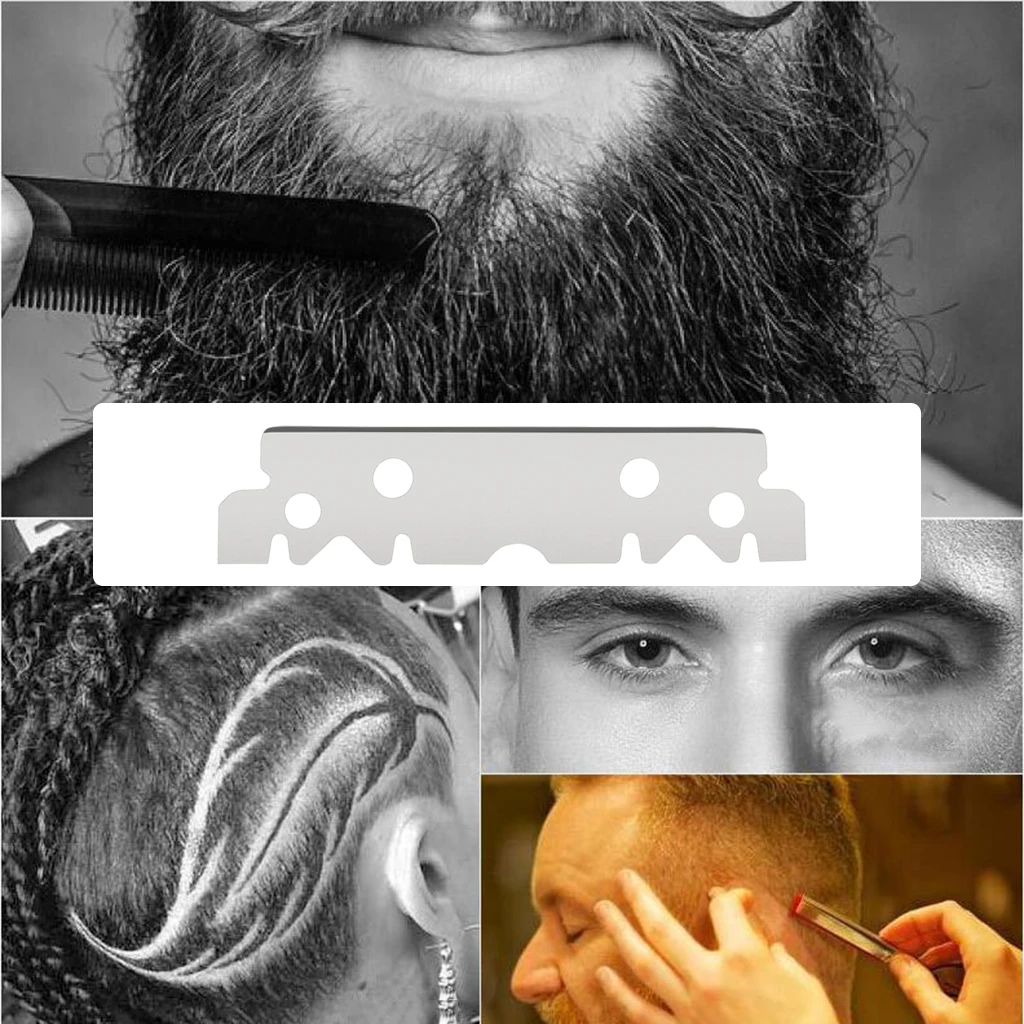 100pc Manual Professional Single Edge  Men Shaving Shave Cutter