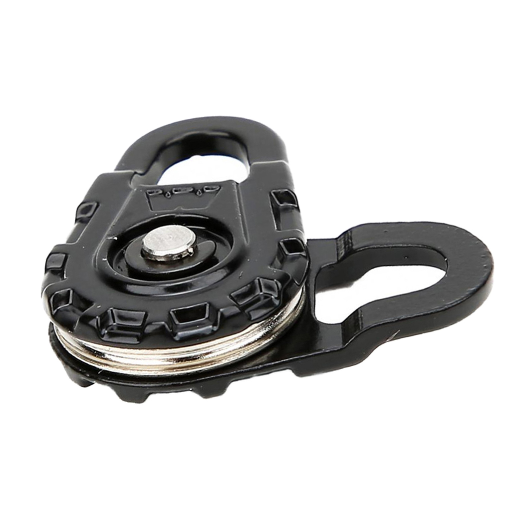 Deflection Pulley Pulley Roller Winch Snatch Block for 1:10 Vehicle Crawler Model