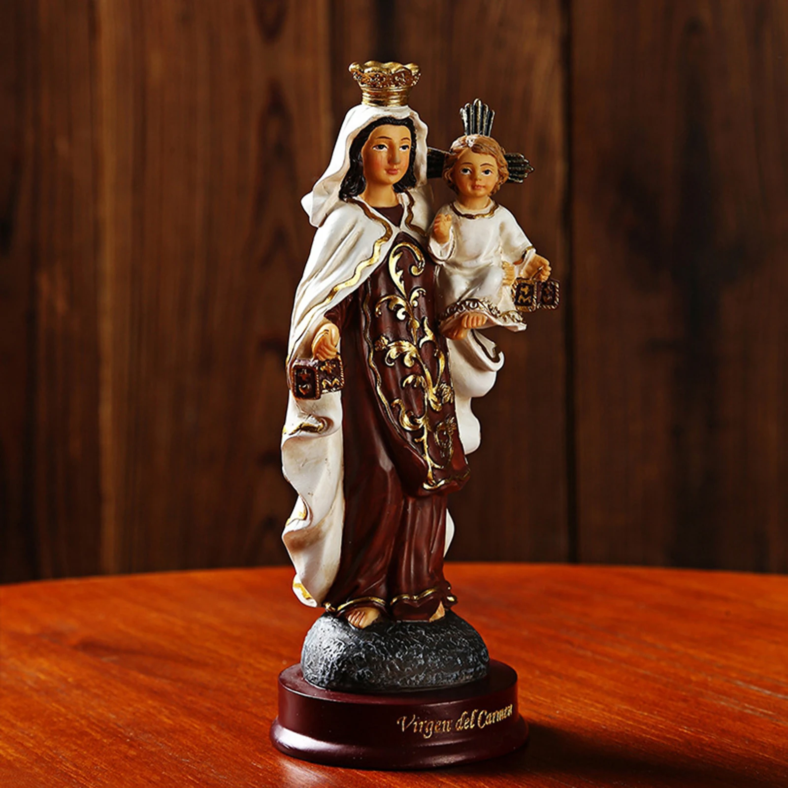 Exquisite Our Lady of Grace Virgin Mary Catholic Religious Statue Figurines