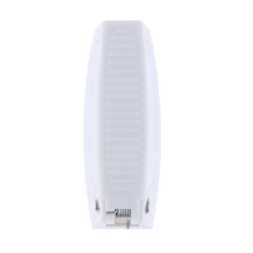 White RV Plastic Baggage Door Catch Holder Motorhome Camper Trailer Travel Latch