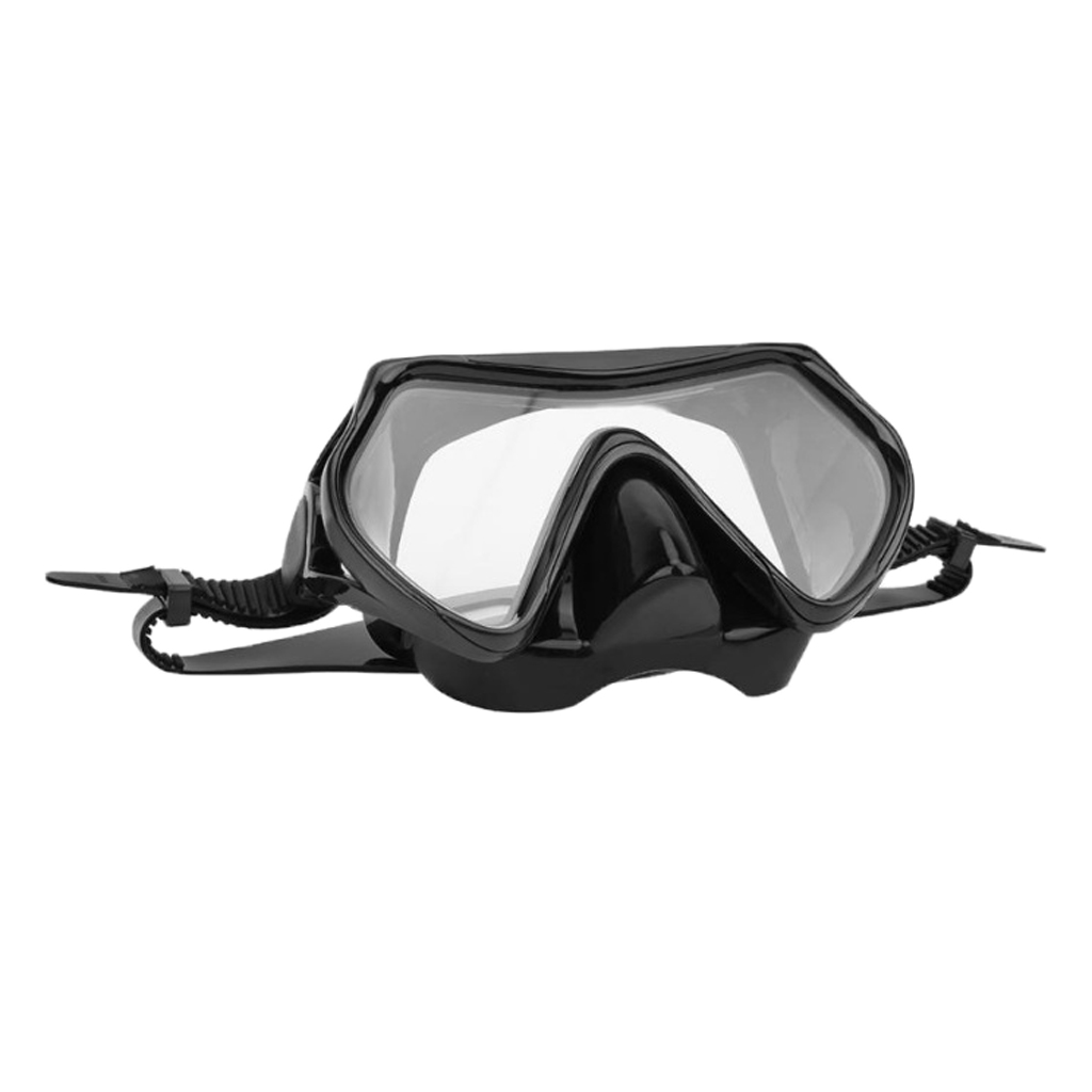 Scuba Diving Goggles Waterproof  Tempered-Glass Comfortable Eyewear W/ Case