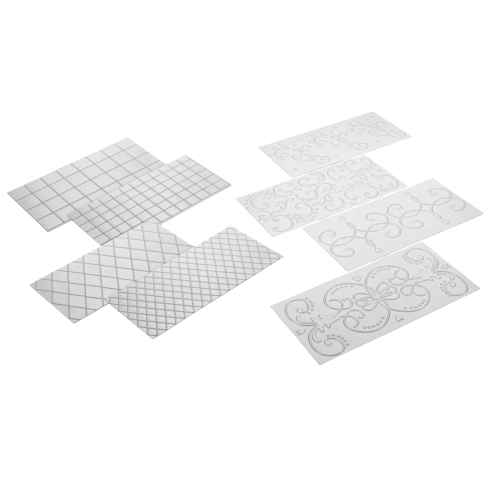 DIY Cake Fondant Impression Mat Embossing Mold Decorating Tools for Wedding Cake Border Decoration