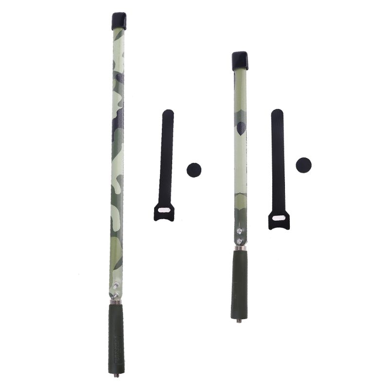 Dobrável para Baofeng Camuflagem Antena Walkie Talkie Rádio Sma Fêmea H05a Uv-5r 2 Camuflagem antena dobrável para baofeng UV-5R walkie talkie rádio sma fêmea h05a