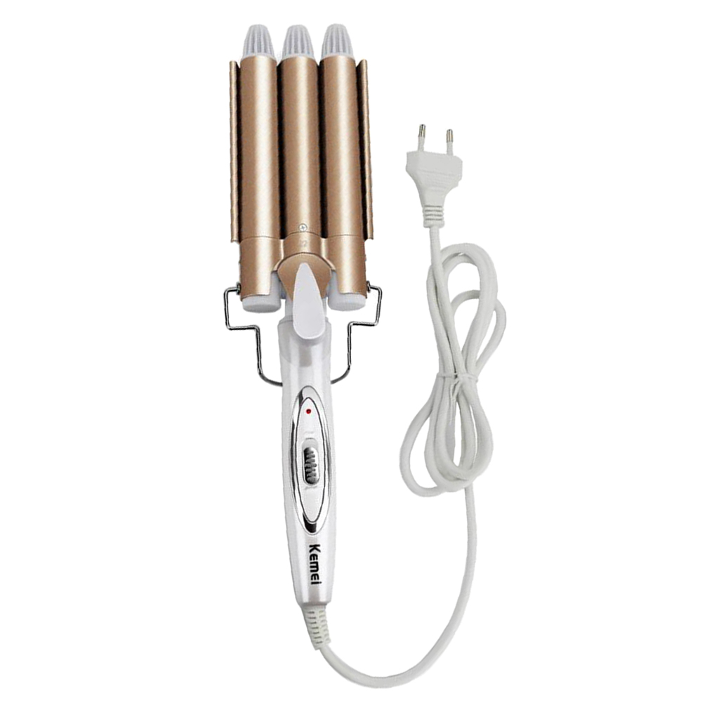 2 in 1 Curling Iron Wand, Hair Curler Barrels with Temperature Control