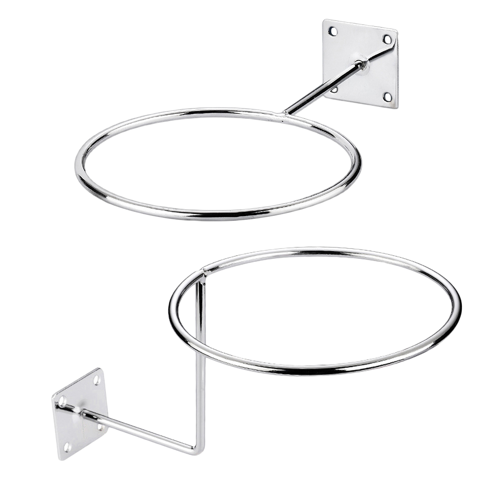 Wall Mounted Basketball Soccer Volleyball Sports Ball Holders Display Hat  Rack Storage Organizer Shelves Bracket