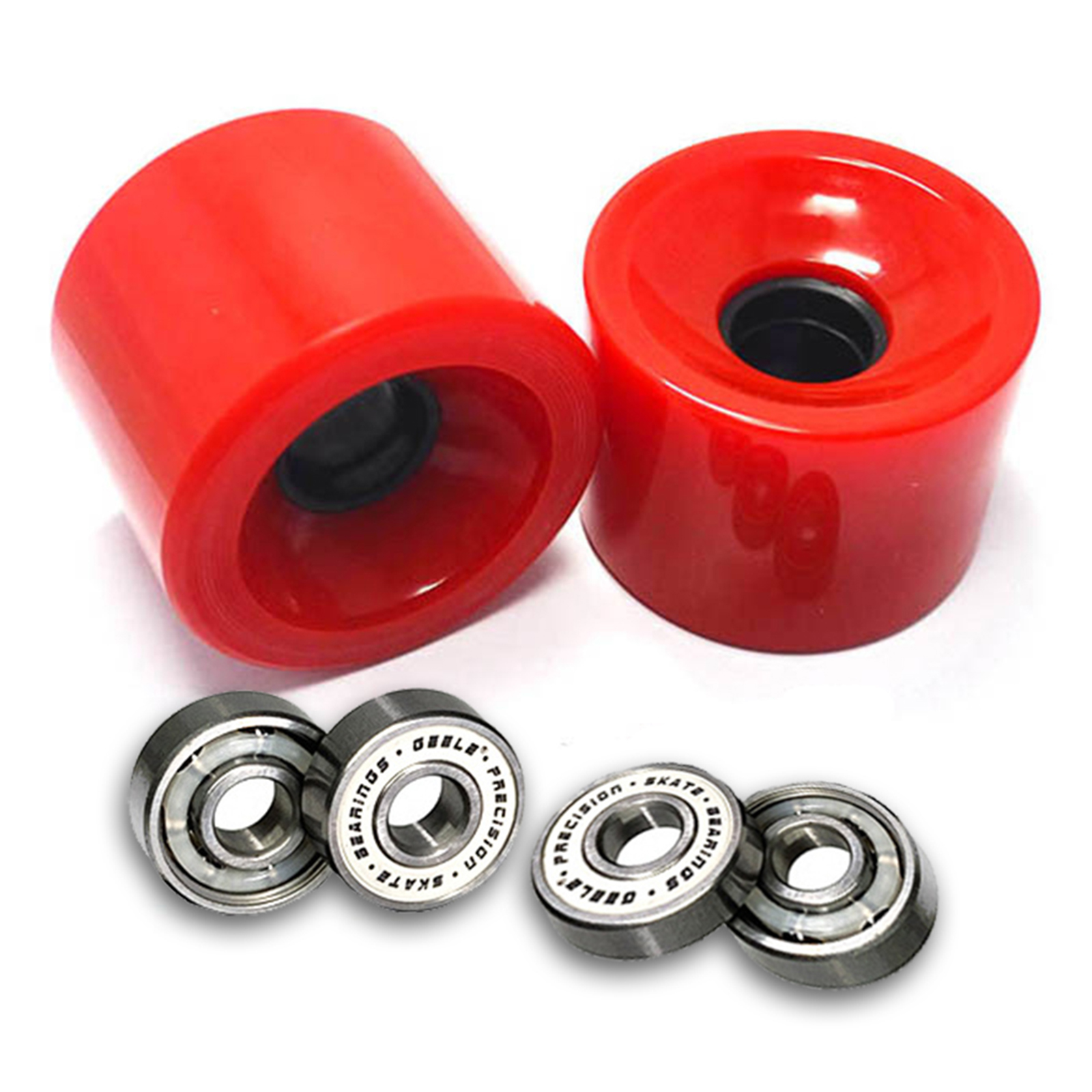 8x Standard Skateboard Bearing Replacement ABEC-11 Stable 8x22x7mm Ball Bearings Repairing Spinners Parts with Metal Box