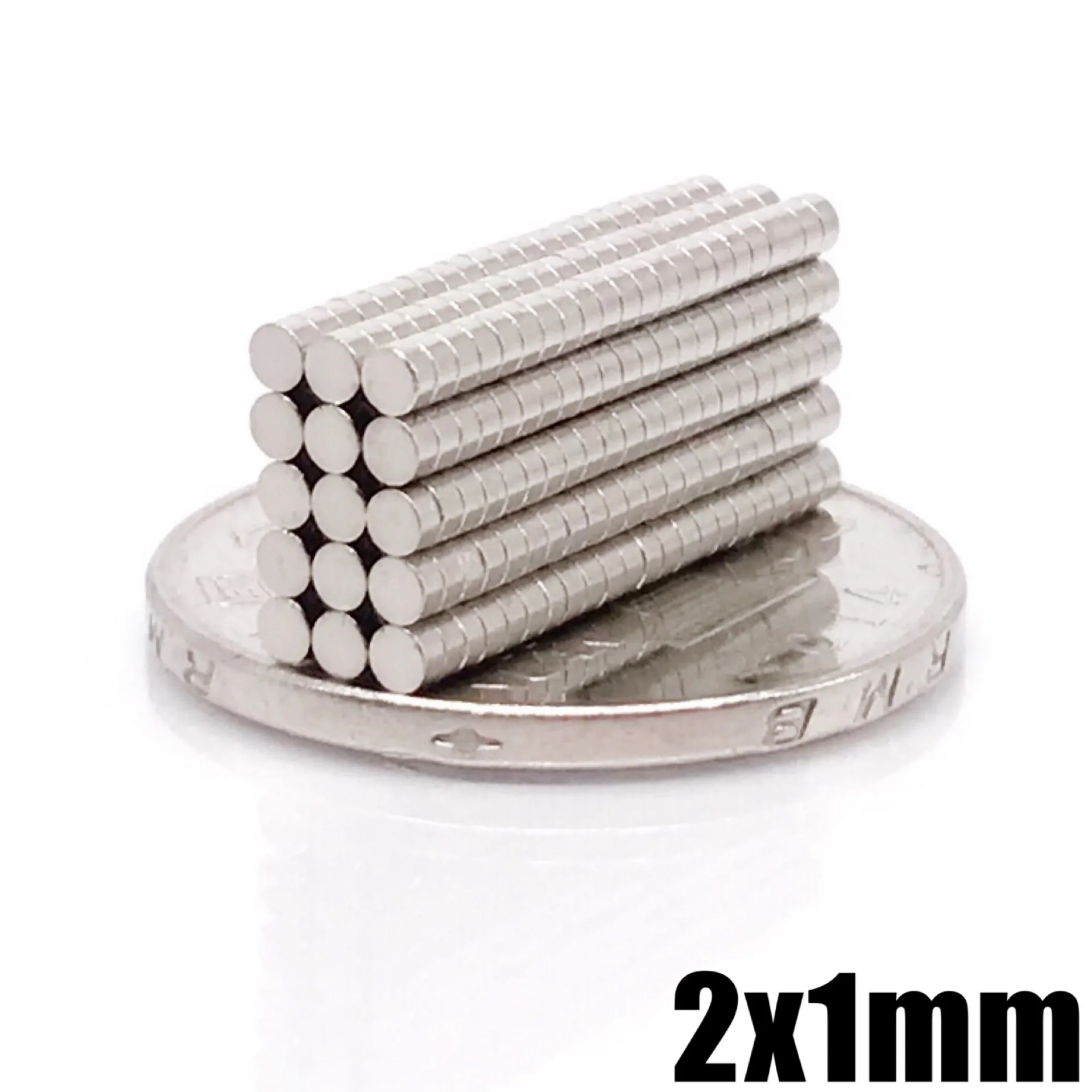 100-500PCS 2X3mm Neodymium Disc Super Strong Rare Earth N50 Small Fridge Magnets 