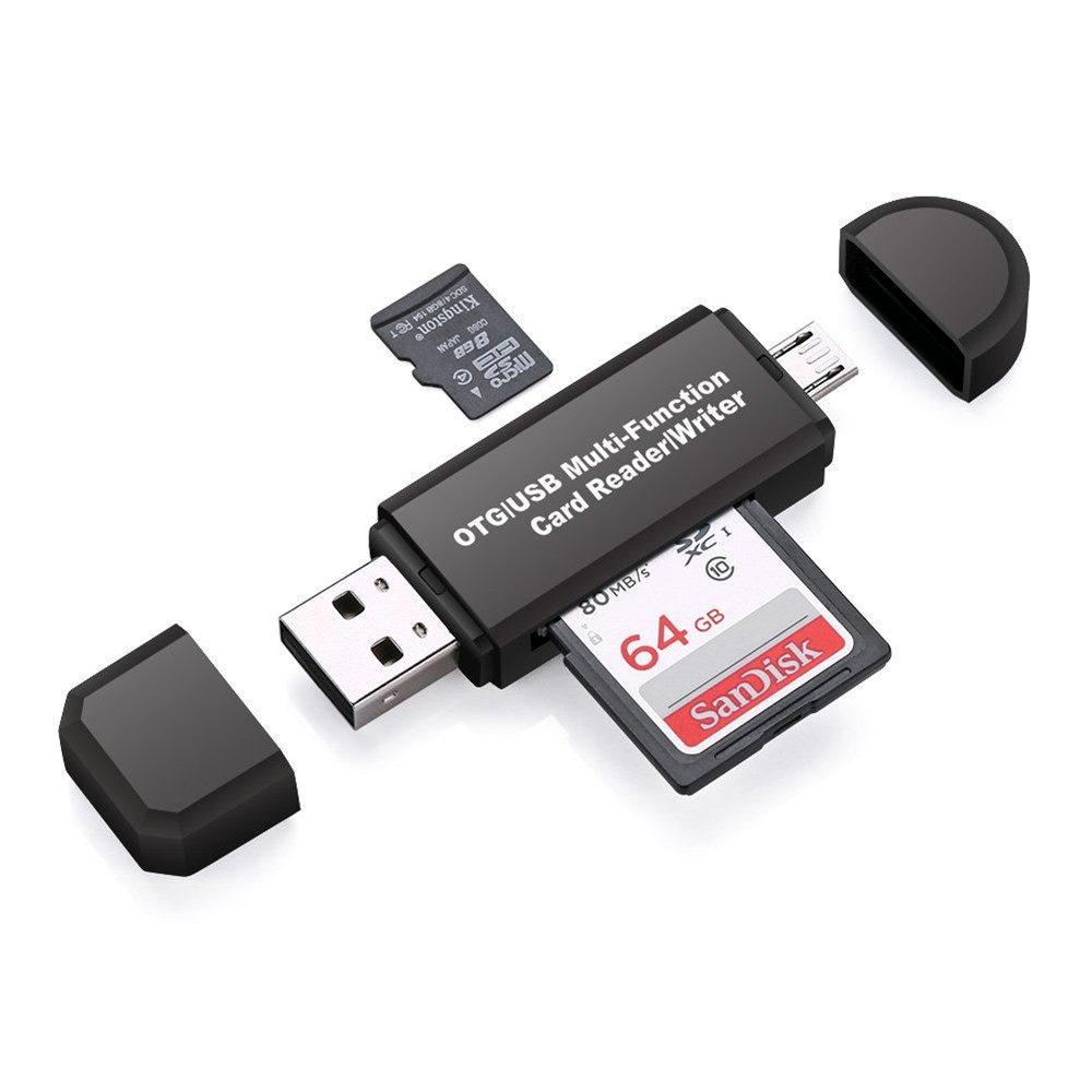 [Micro USB OTG to USB 2.0: The Ultimate Memory Card Reading Device]