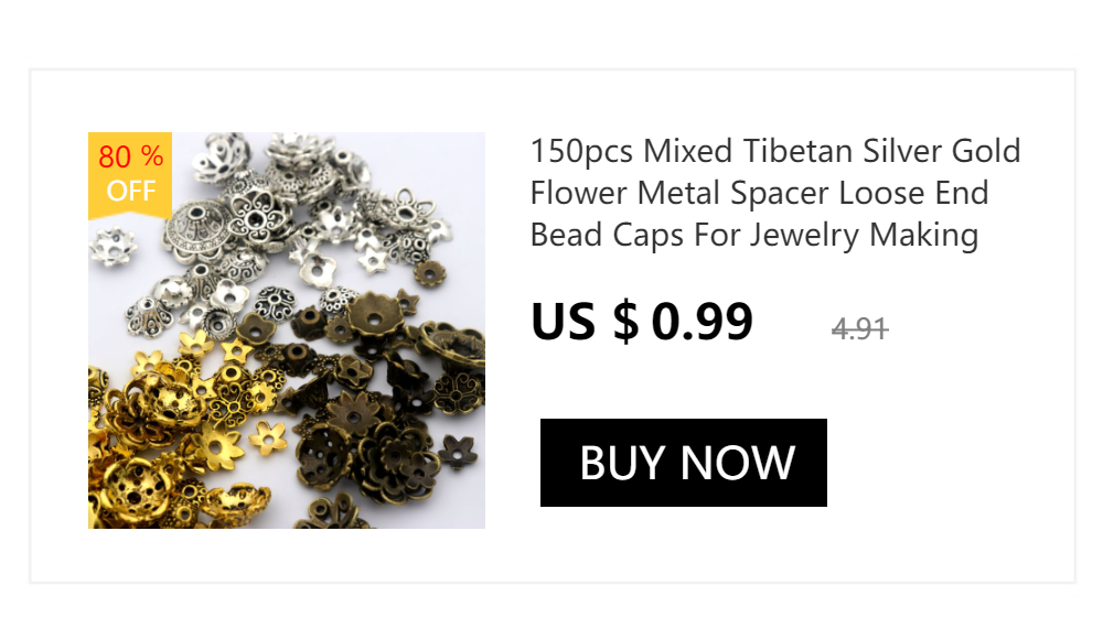 100Pcs 7x 2,2mm Clover Kreuz FlowerSparer Lose Ende Perlen Kappen für Schmuck Finden Diy Zubehör Komponenten Großhandel – Detail 14