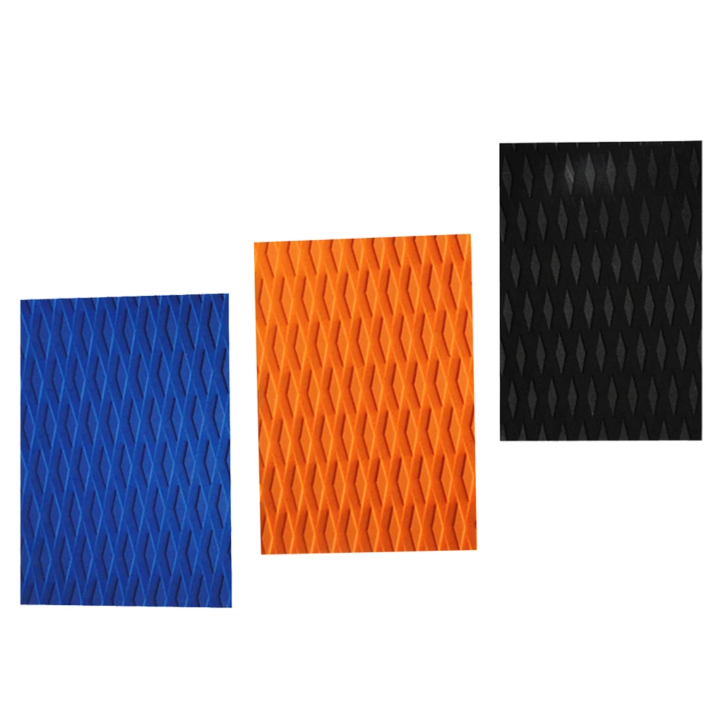 Diamond Grooved EVA Surfboard Surf Traction Pads Tail Pad Sheet DIY Trimmable 