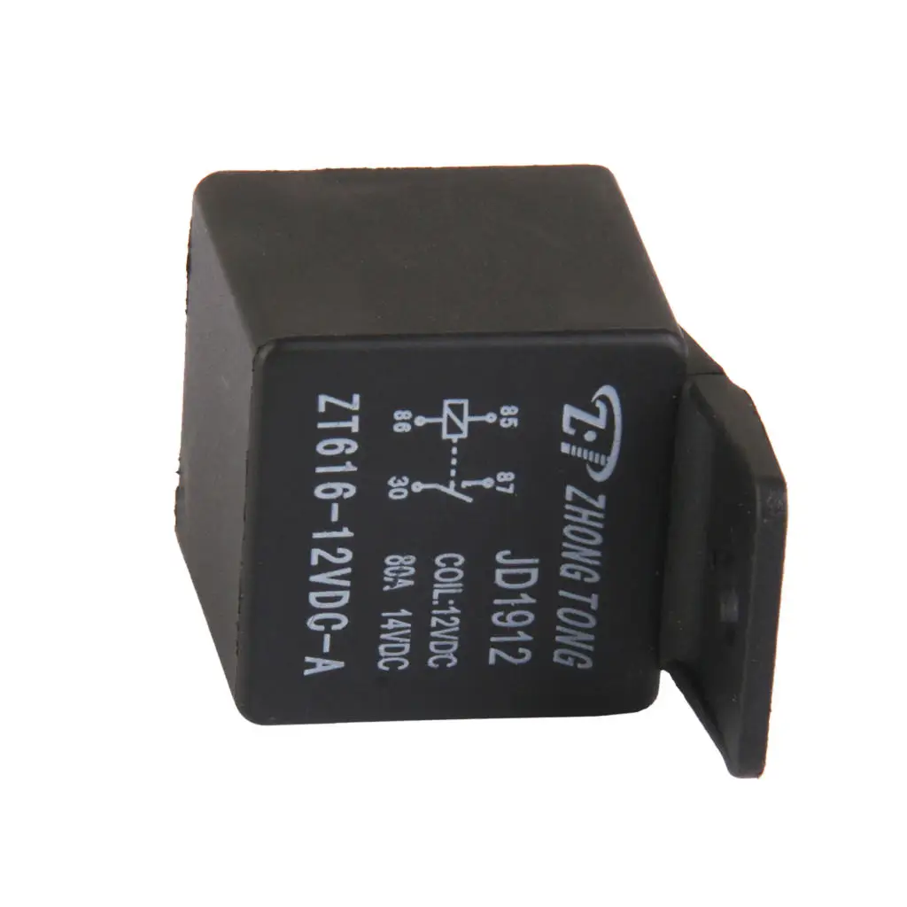 Cuque 12V 80A Automotive Relays Split Charges Large Currents 5 Pins for Tarter Killing Dome Light Supervision Trunk Releasing Polarity Changing 