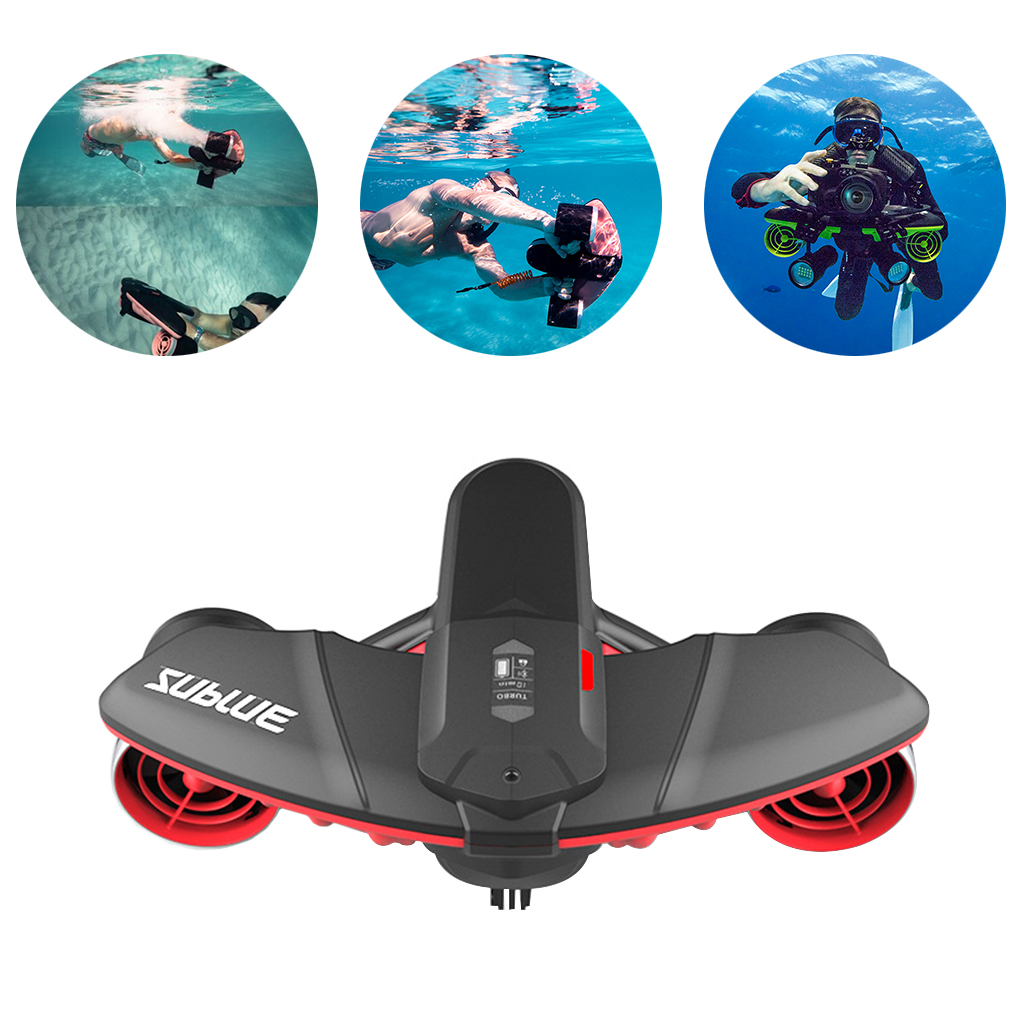 Underwater Scooter Sea Pool Diving Propeller Swiming Snorkeling Aqua Electric Scooter Scuba Diving Equipments for Kids Adults