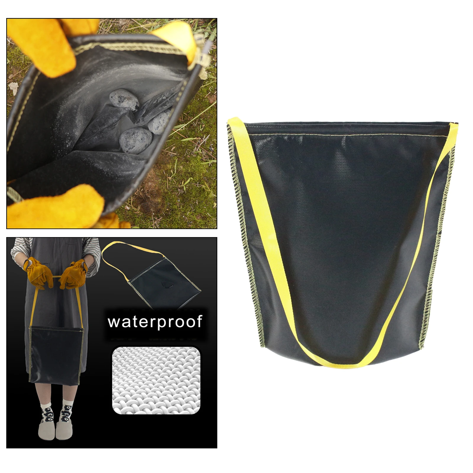 Fireproof Bag Waterproof Money Water Fire Safe Cash Pouch Document Holder