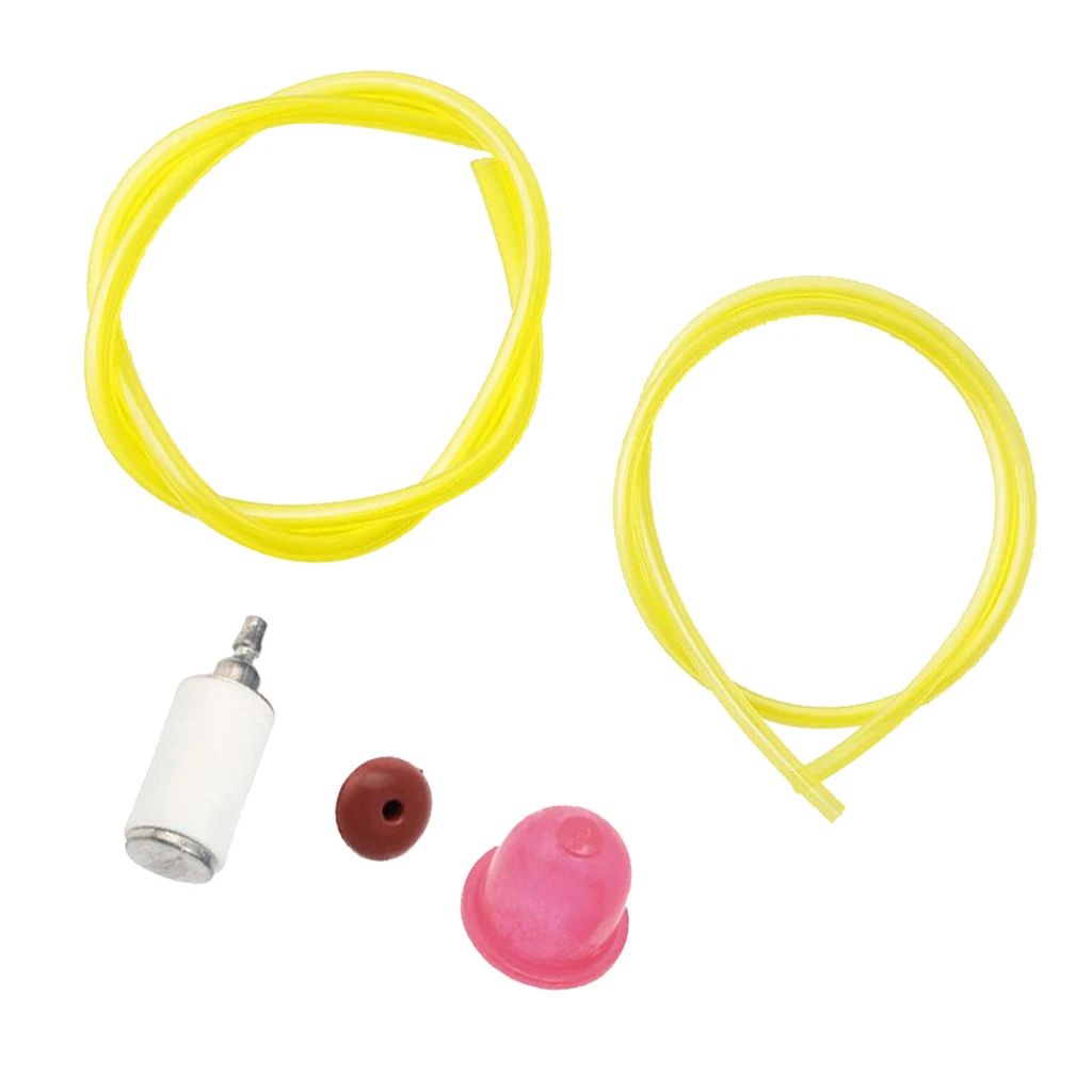 Primer Fuel Line Bulb Cap Filter Kit For 530058709 Weed Eater Poulan