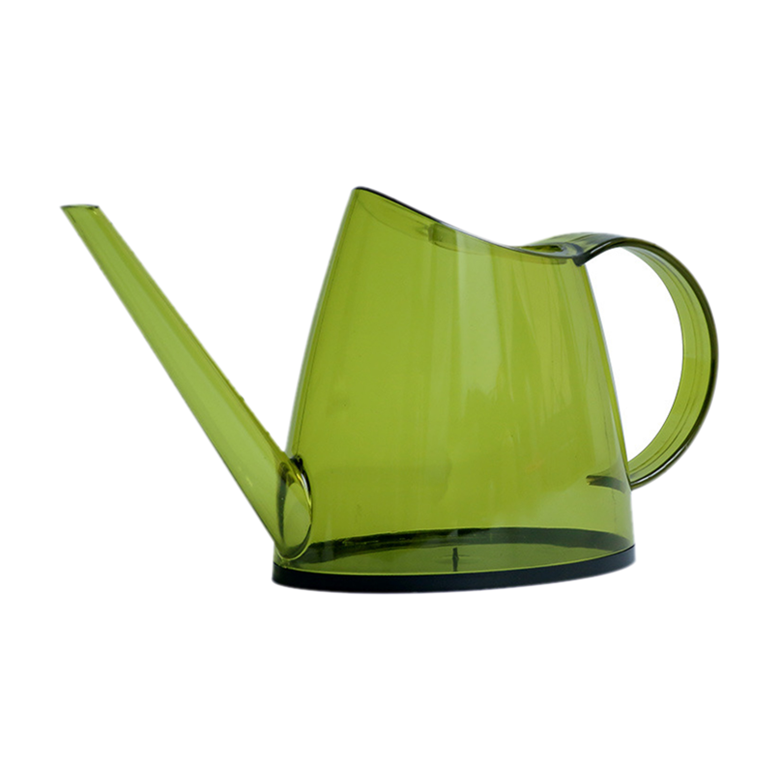 Long Spout Plastic 1.4L Watering Pot Small Modern Green Watering Can for Indoor Outdoor Garden House Bonsai Plants Flower
