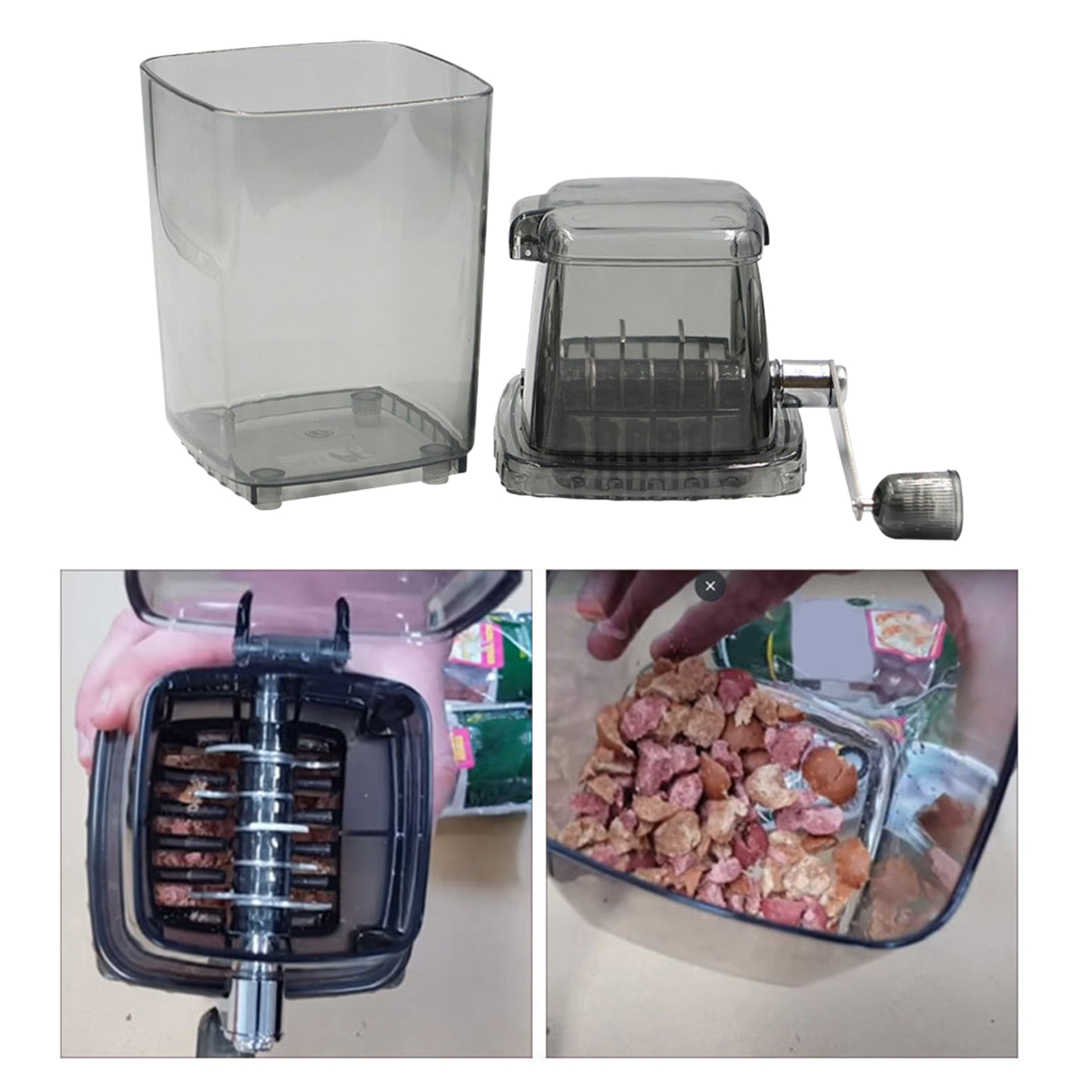 Boilie Bait Crusher Groundbait Grinder Grinding Crushing Box Case Tackles