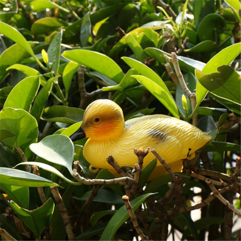 Baby Duckings Floating Decoy Ducks Fishing Tackles Plastic Garden Decoration Hunting Mallard Plastic Ornament Pond Koi Fish