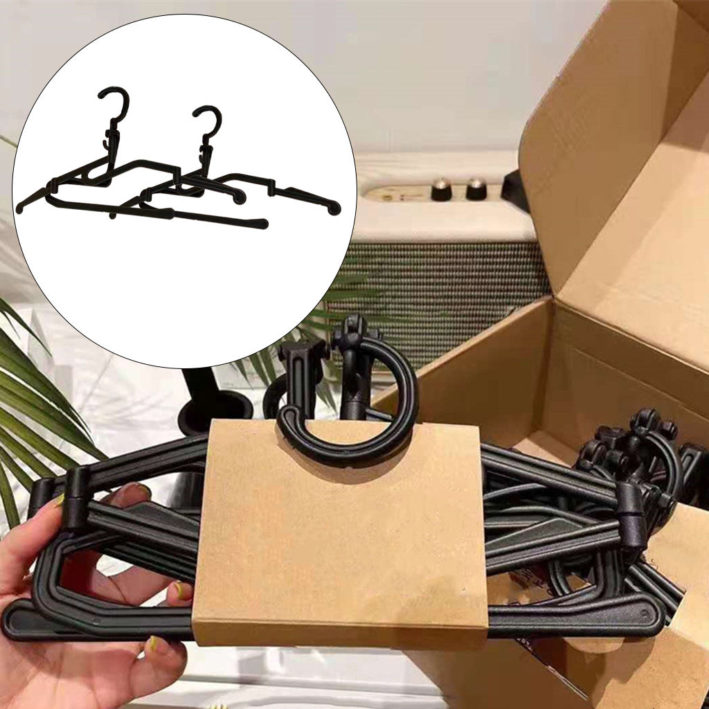 Pack of 2 Collapsible Clothes Hanger Laundry Dryer Wardrobe Organizer for Camping Outdoor Travel