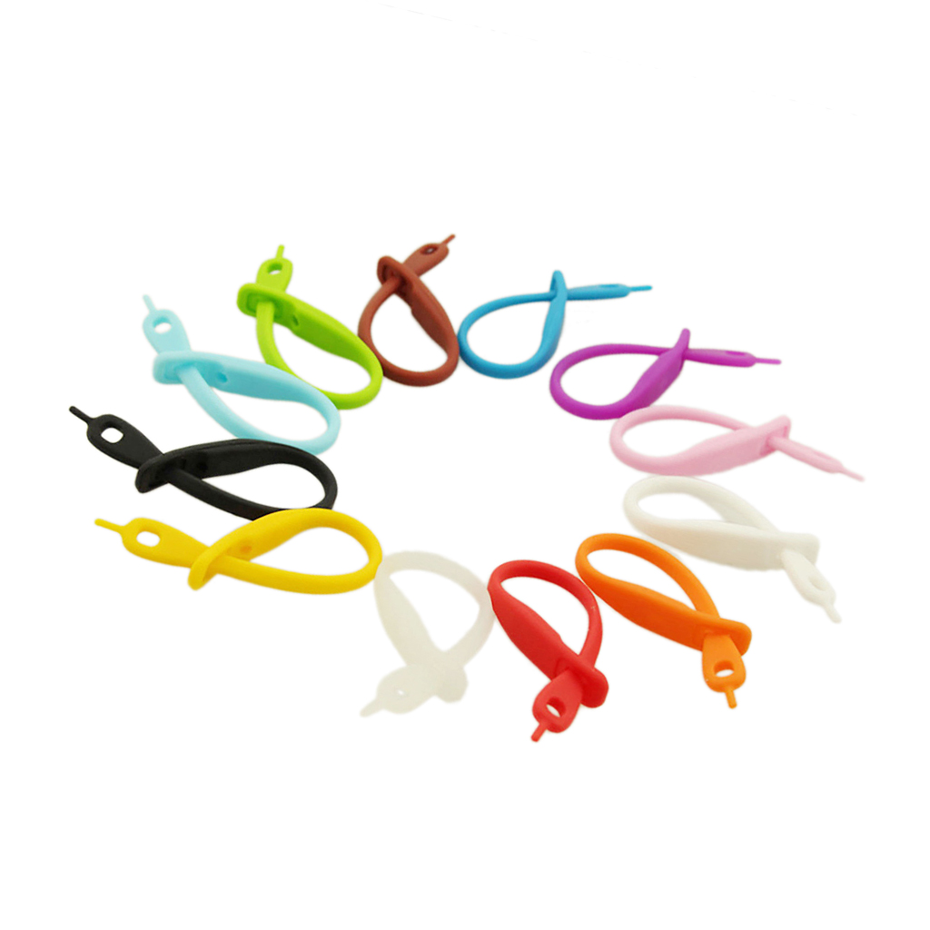 12Pcs Cups Glass Strip Identifier Tags Stem Marker Stags Bar Occasions Party