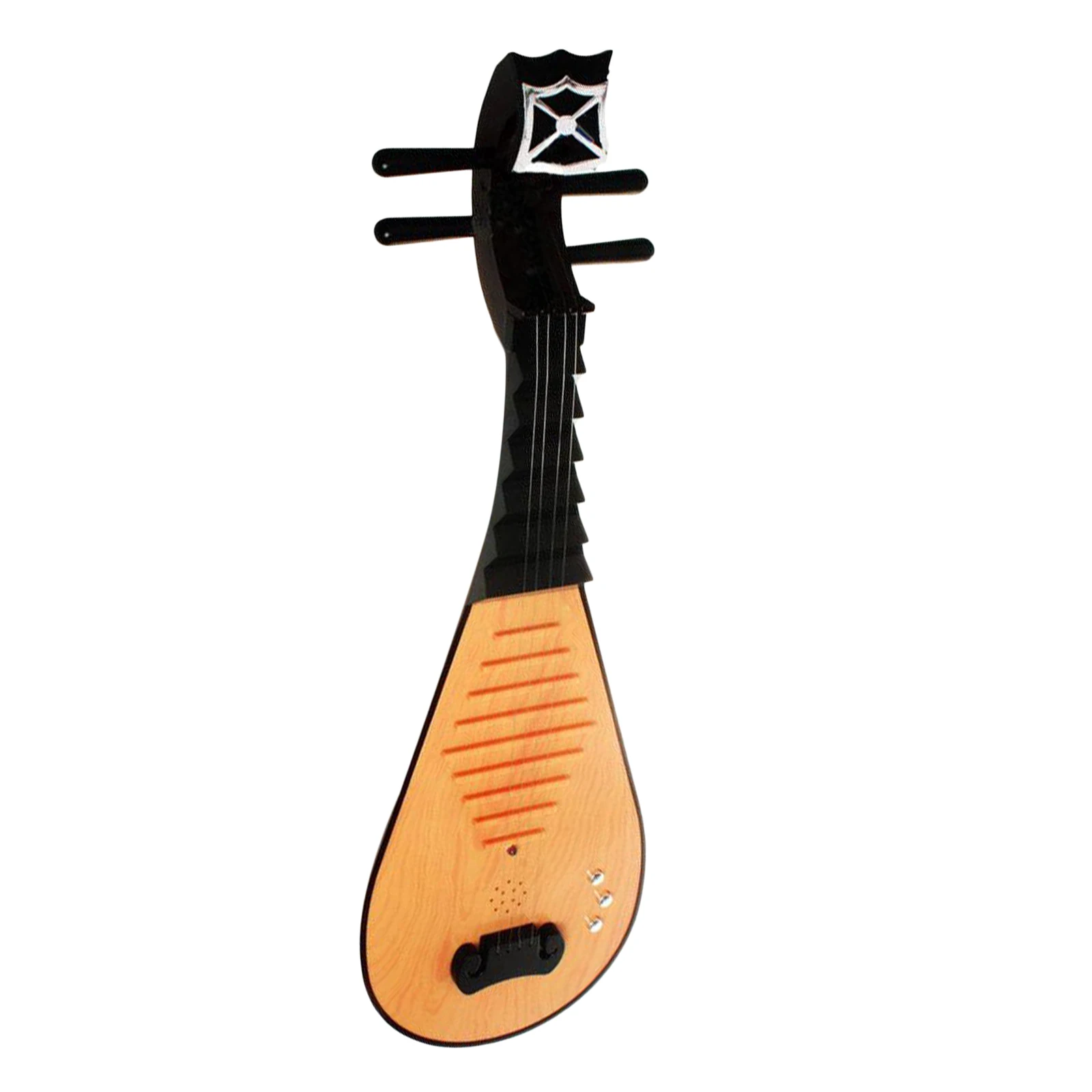 Classic Electric Pipa Electric Chinese Lute Kids Educational Toy Electric Instrument Musical Toddler Stringed Musical Instrument