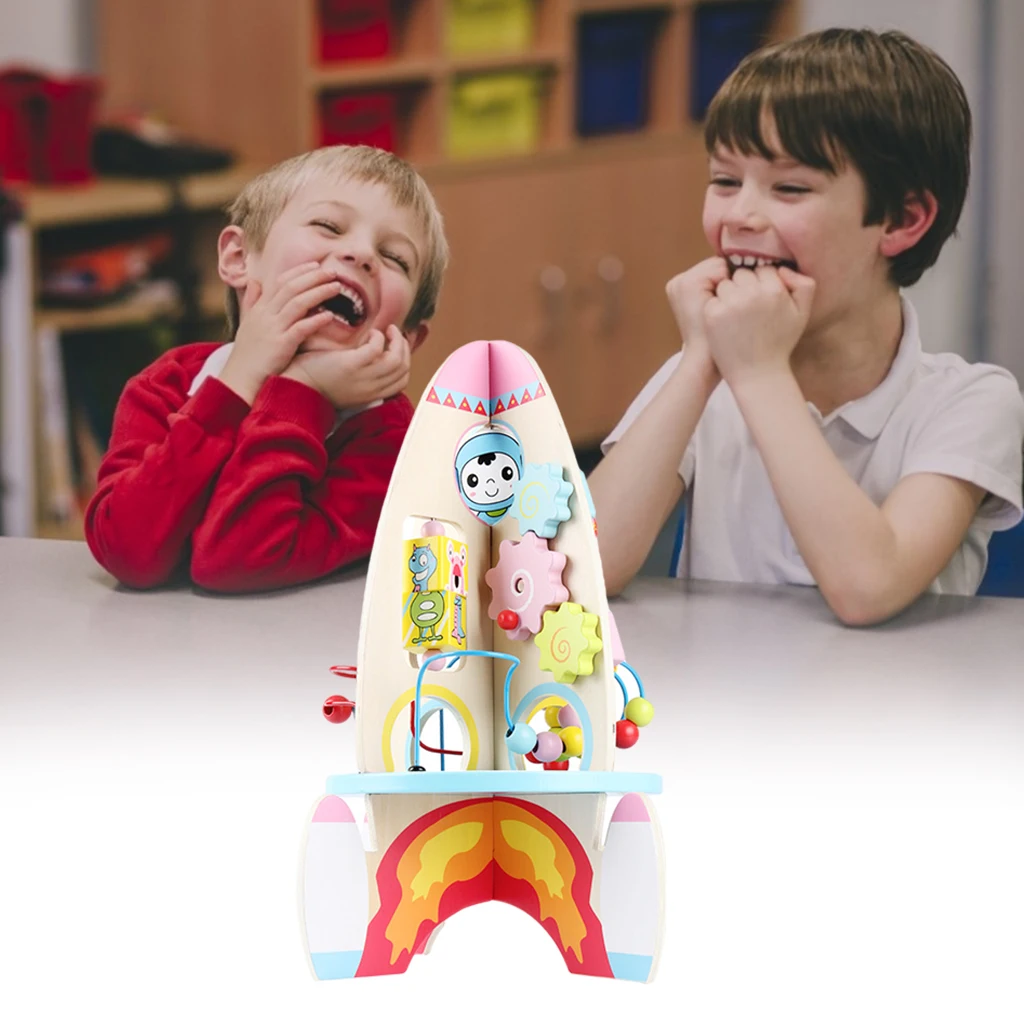 Montessori Toy Kids Rocket Toy Education Toy Early Development Toy Kid Educational Toy Xmas Gifts