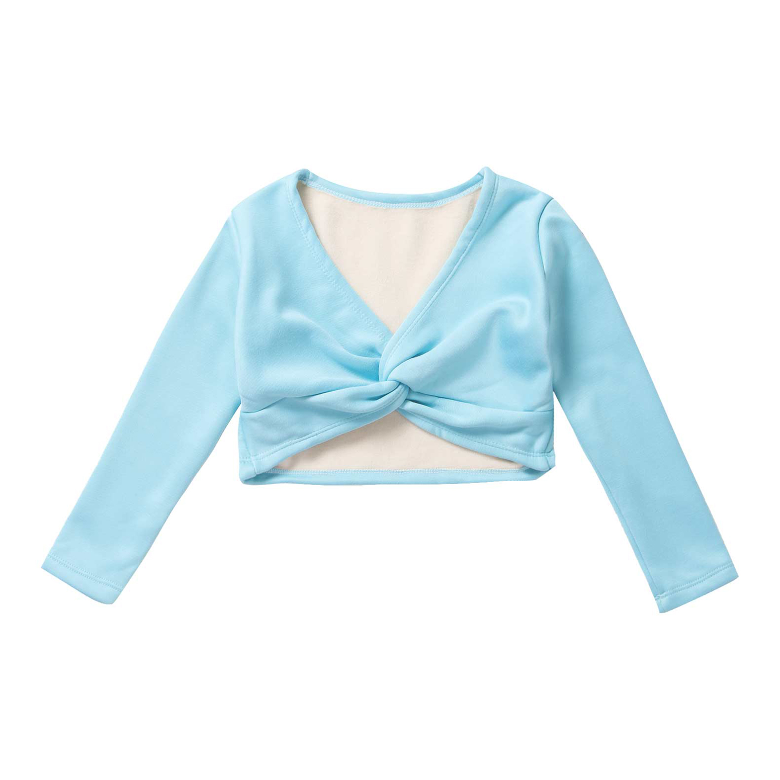 longa nó ruched envoltório camisola cardigan lã