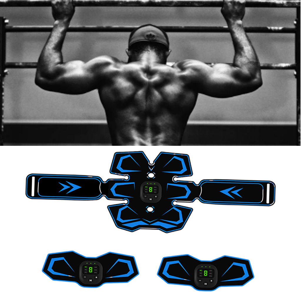 Abdominal Muscle Stimulator Trainer Abs Fitness Equipment Training Gear Muscles Toner Exercise At Home Gym Workout Equipment