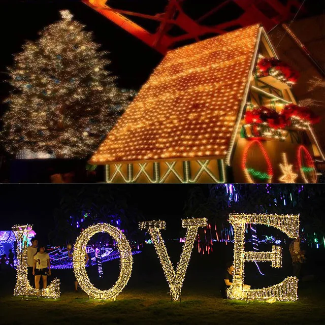 Świąteczna girlanda żarówkowa LED lampki netto firanka Xmas wesele zewnętrzna kryty wodoodporna lampa ue wtyczka najlepsza cena tanie i dobre opinie Etmakit CN (pochodzenie) 1year Z tworzywa sztucznego Ni-mh Żarówki led Brak 12 v 1-5 m Beżowy 151-200 głowy Garden Świąteczna girlanda żarówkowa LED lampki netto firanka Xmas wesele zewnętrzna kryty wodoodporna lampa ue wtyczka najlepsza cena tanie i dobre opinie Etmakit CN (pochodzenie) 1year Z tworzywa sztucznego Ni-mh Żarówki led Brak 12 v 1-5 m Beżowy 151-200 głowy Garden