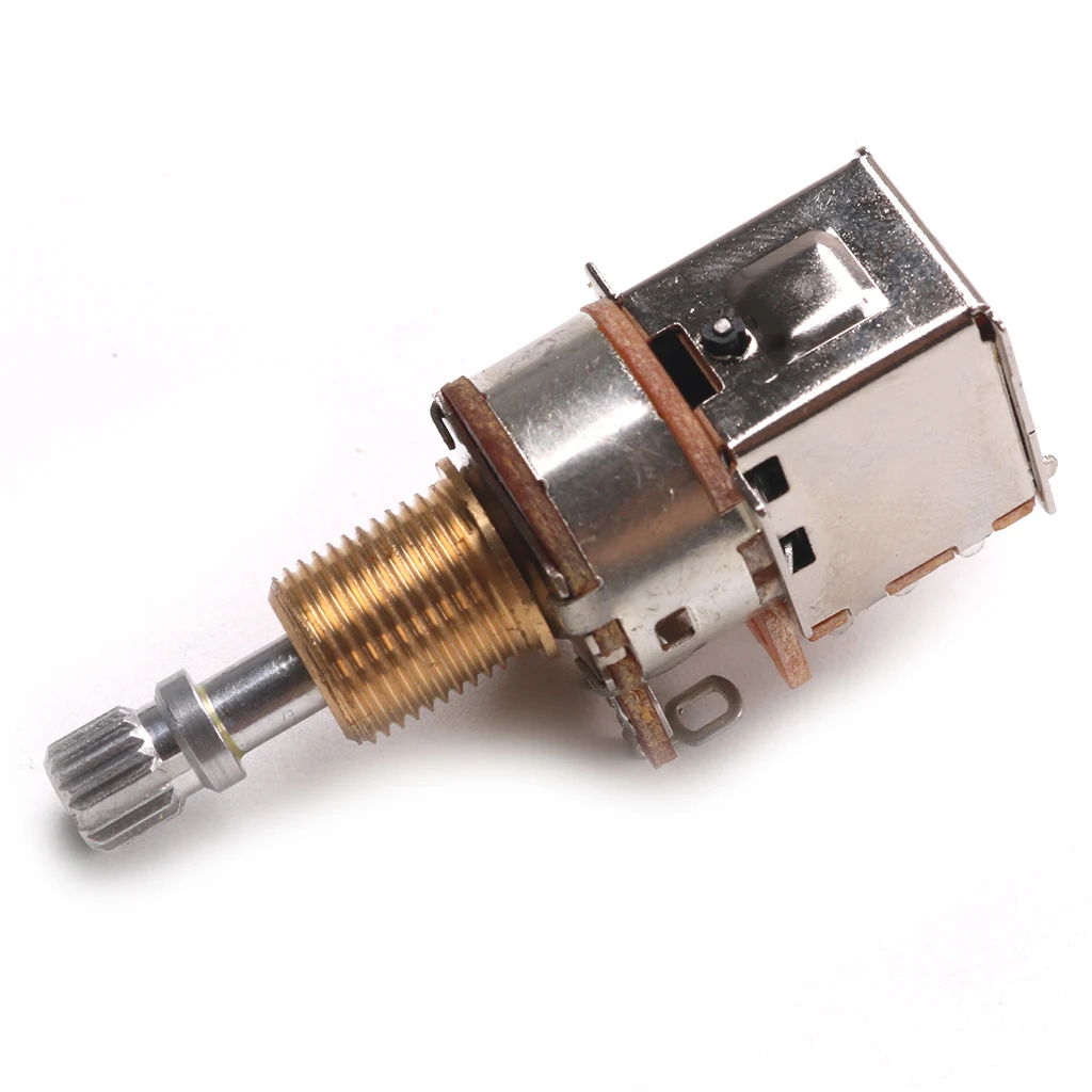 Push Pull Pot Switch Guitar Potentiometer Audio Volume Tone Split Shaft Control Switch with Nuts Washers Guitar Parts