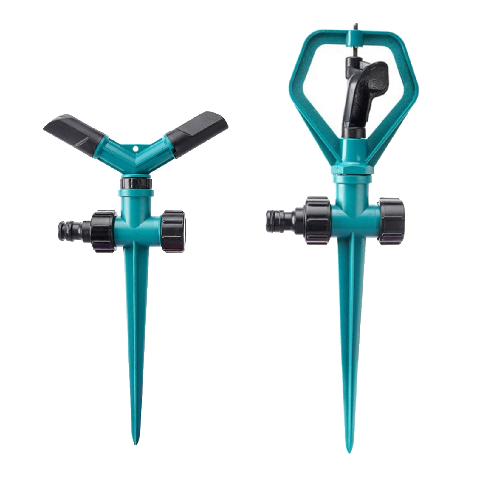 Garden Sprinkler Automatic Sprinklers 360 Degree Rotated Sprayer Covering Large Area Kids Play Fun