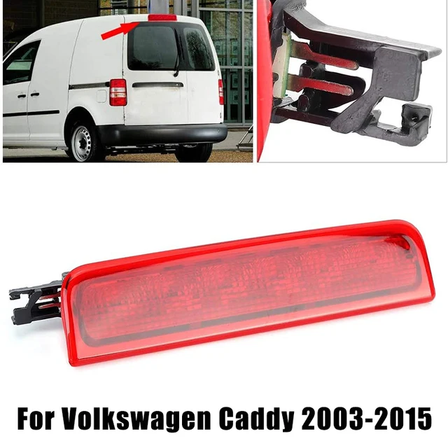 Luce di Stop aggiuntiva posteriore a LED per auto 3a terza lampada di  arresto della coda lampada di arresto per montaggio alto per Volkswagen/VW  CADDY 2003-2015 2K0945087C