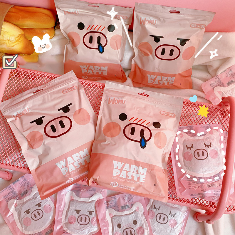 Description Picture 3 of item10 Count/1Pack Warm-Up Sticks Lasting Heating Stickers to Keep Hands and Feet Warm Paste Pad Cute Portable Heater Warm In Stock