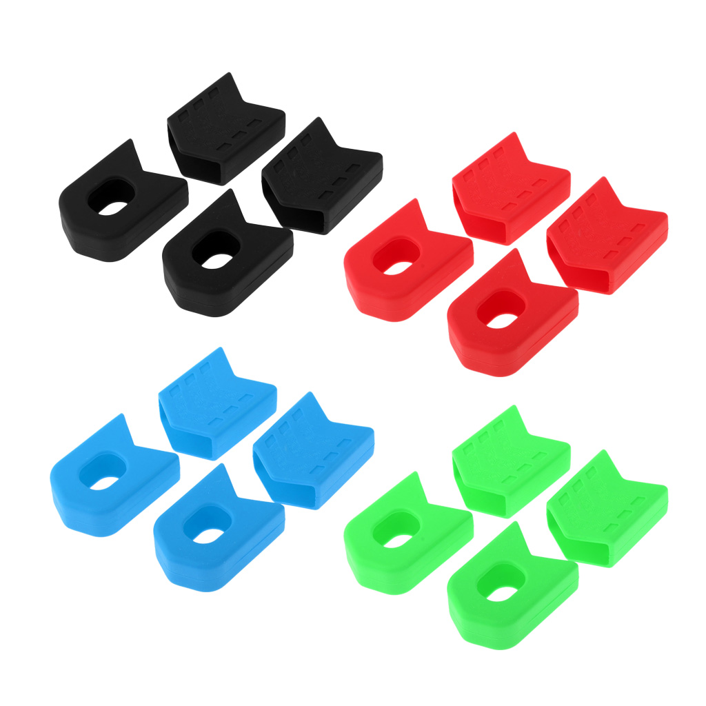 Bicycle Cranksets Protectors Crank Boots Protector- Quick Mounting, Wear-resisting