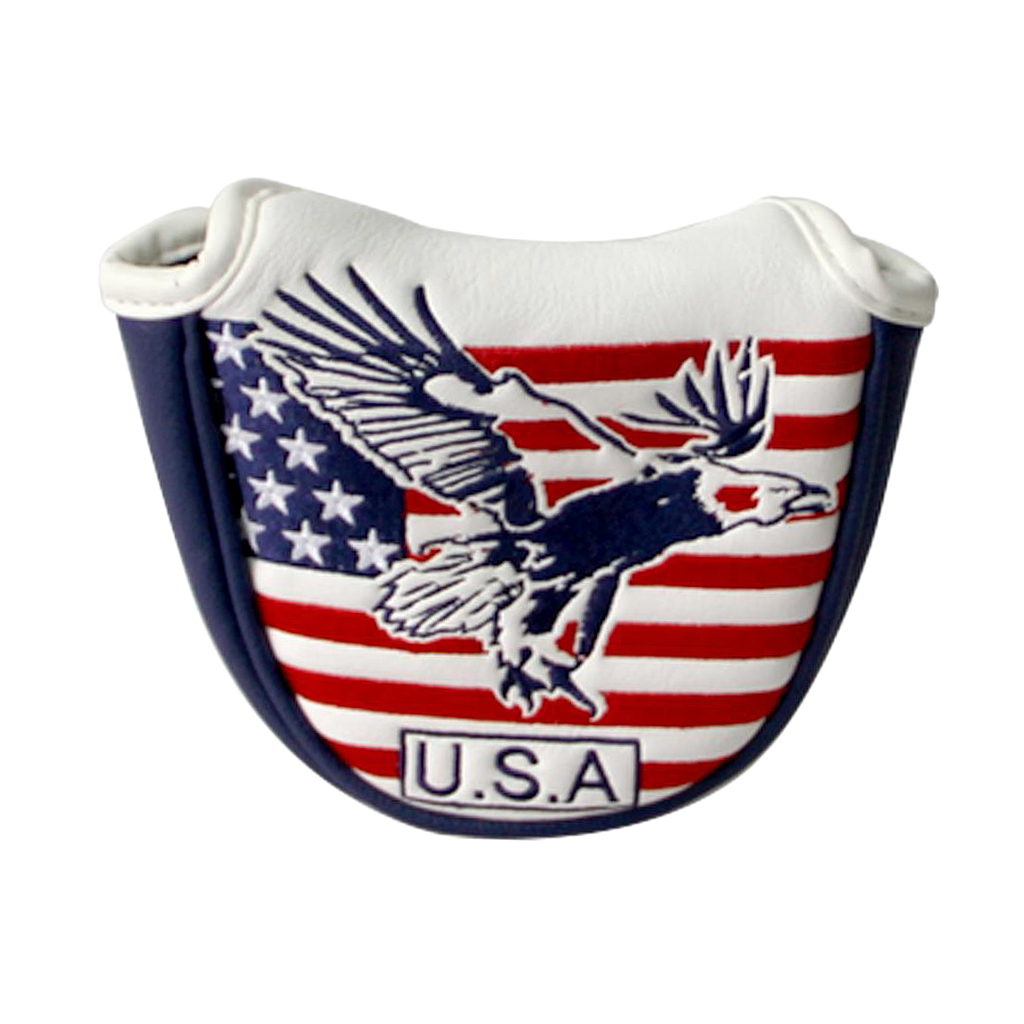 Golf Putters Headcover Mallet PU Golf Club Head Cover for  