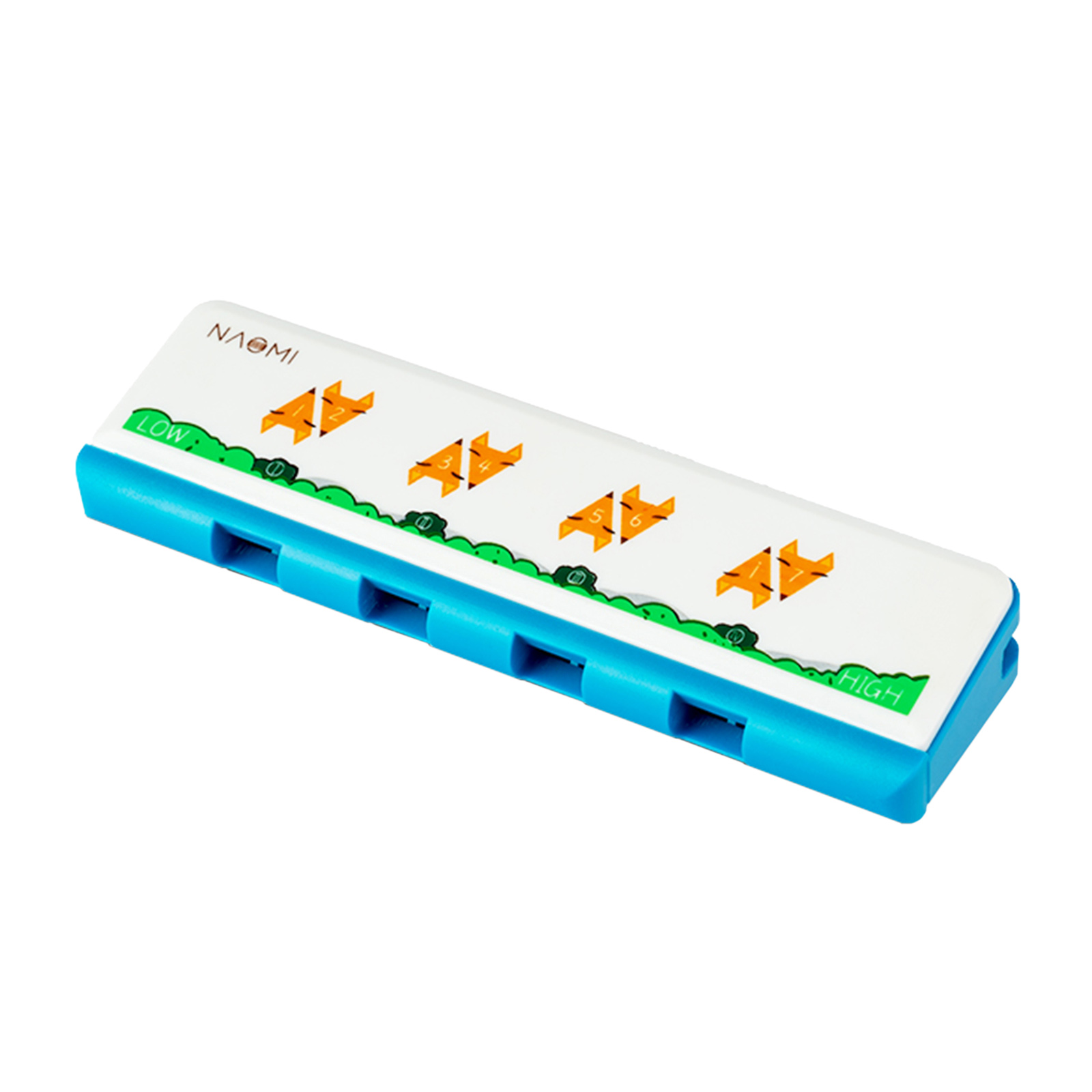 Harmonica for Kids Students and Adults Musical Instrument Toys Beginners with 4 Holes and 8 Notes Key of C Mouth Organ