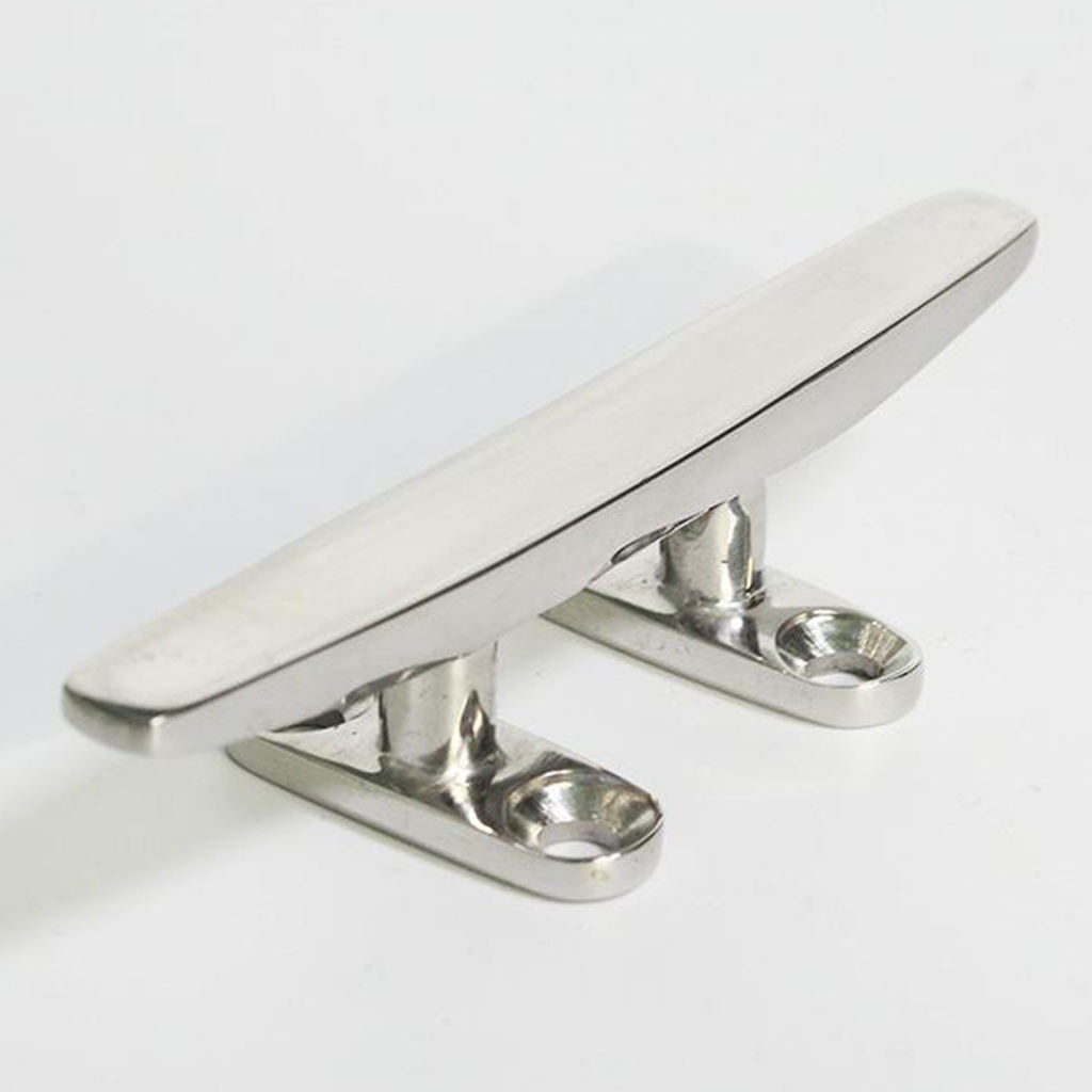 8 inch 316 Stainless Steel Boat Dock Cleat Anti-Corrosion Well Polished for Rope tie