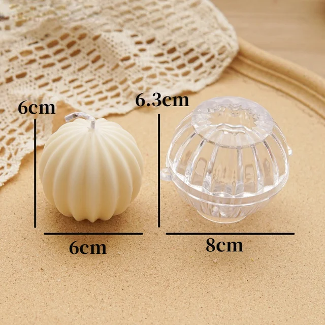 3D Rose Ball Aromatherapy Candle Silicone mould Diy Rose Style Candles  Plaster Soap Making Molds Handmade Candle Making Kit