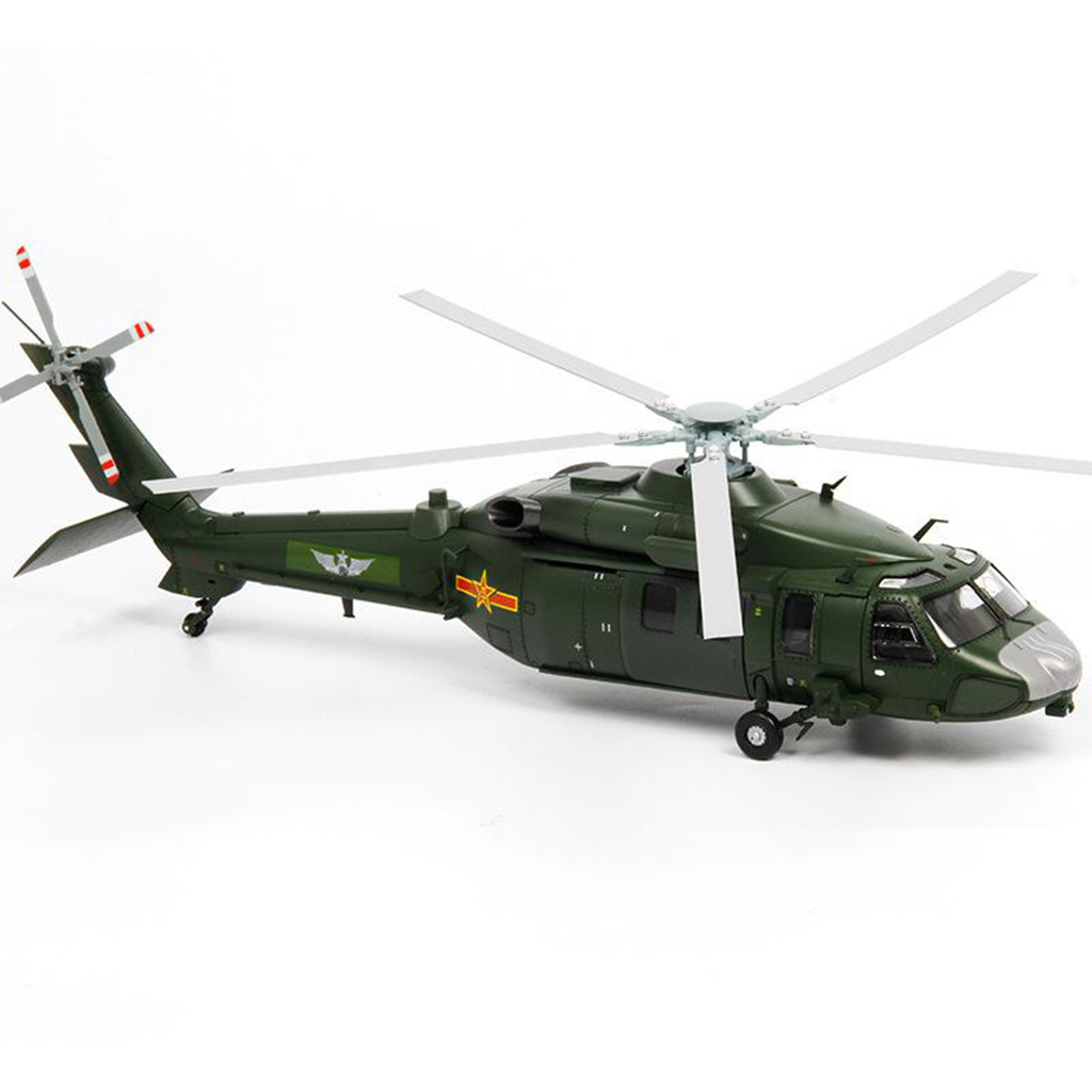 1:72 Scale Diecast China's 20 Armed Helicopter Model Aircraft Home Decor