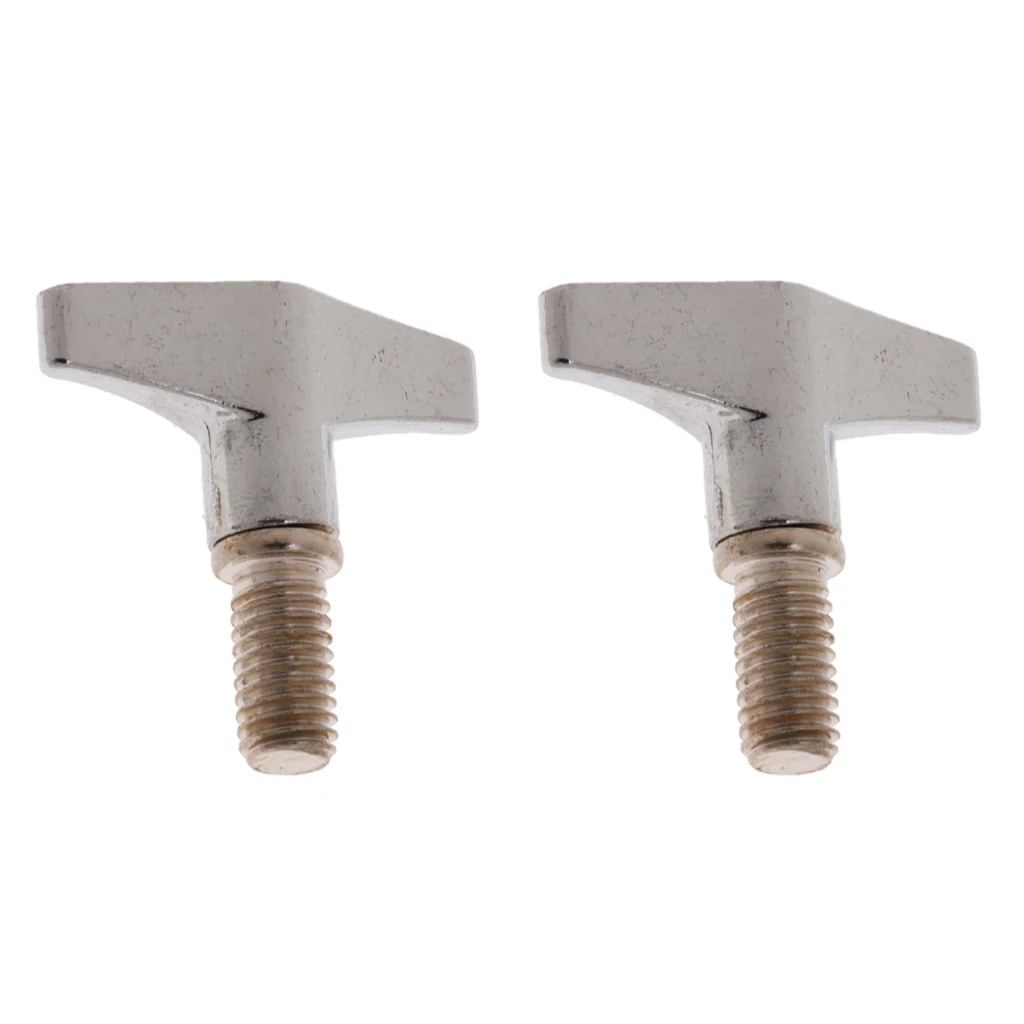 2-pack Drum Set Cymbal Stand Wing Nut Screws DIY for Drummers