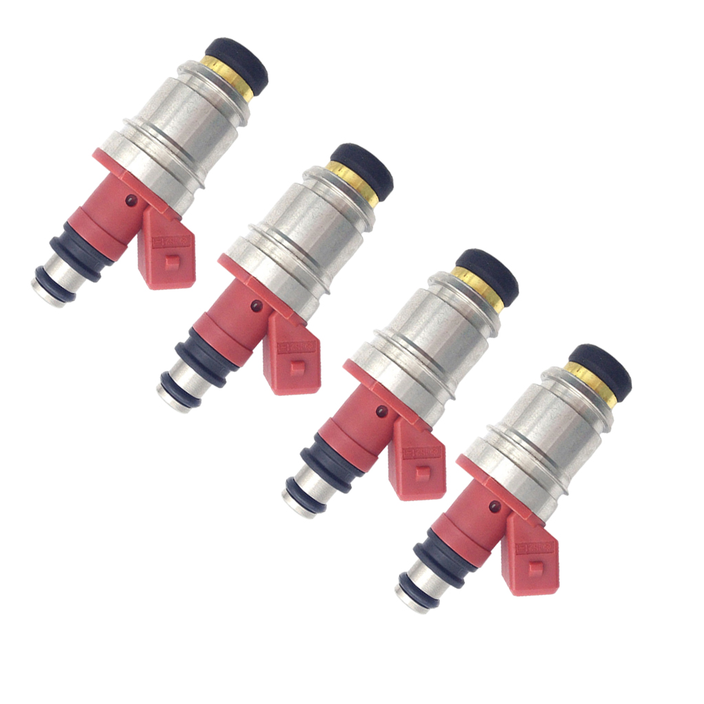 4x Fuel Injectors 1660086G00 1660086G10 16600-86G00 16600-86G10 JS21-1 Car Nozzle Fit for Nissan D21 1990-1994 Pickup 2.4L 1995