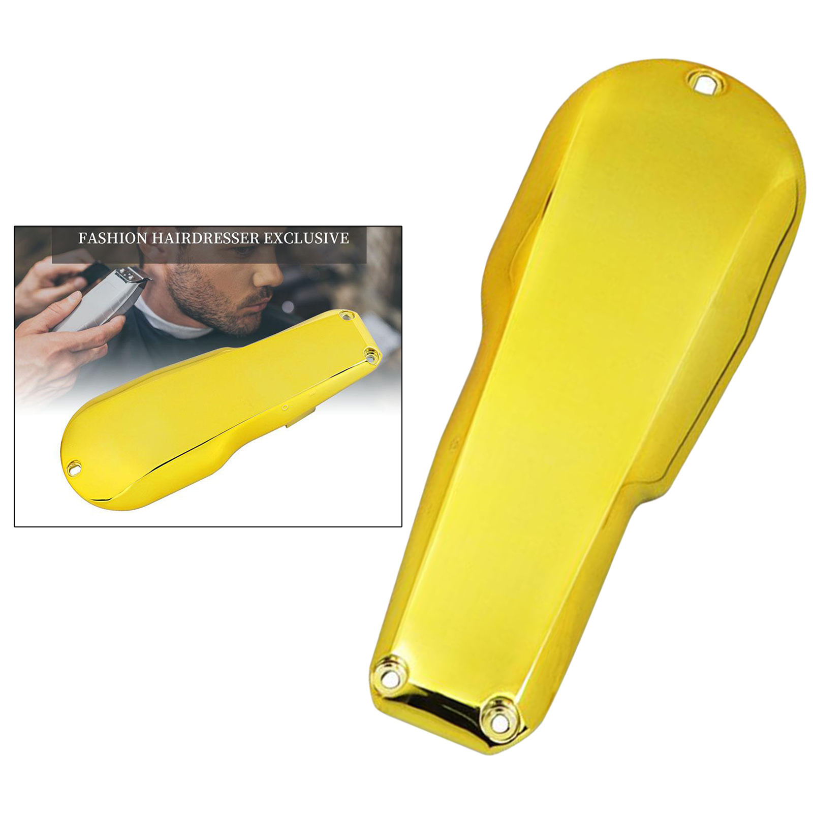 Detachable DIY Front Housing Transparent Cover Case for Wahl 8147-035 808 Cordless Electric Clipper
