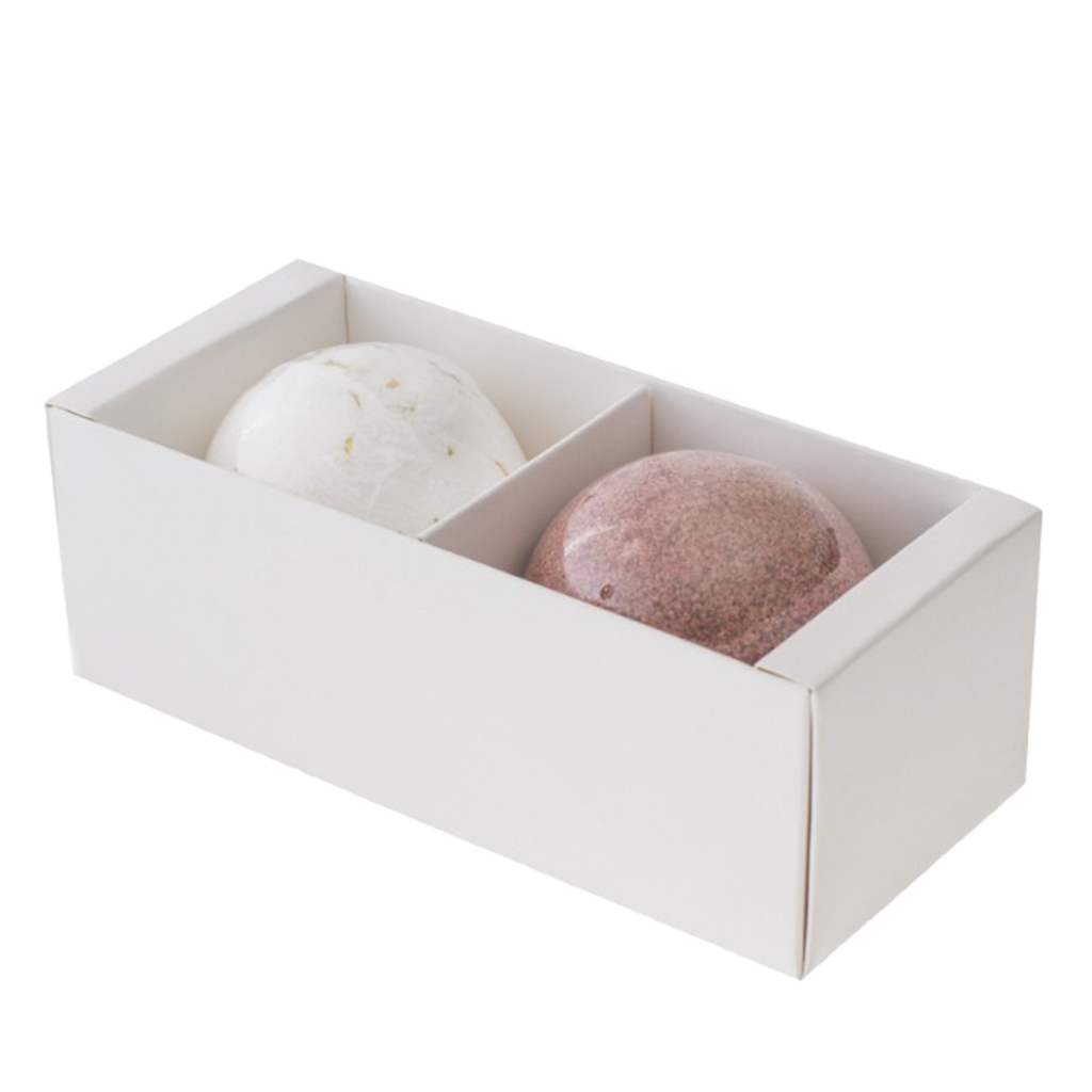 2 Pcs Spa Bath Bomb Scented Organic Essential Oil Bath  for Relaxing