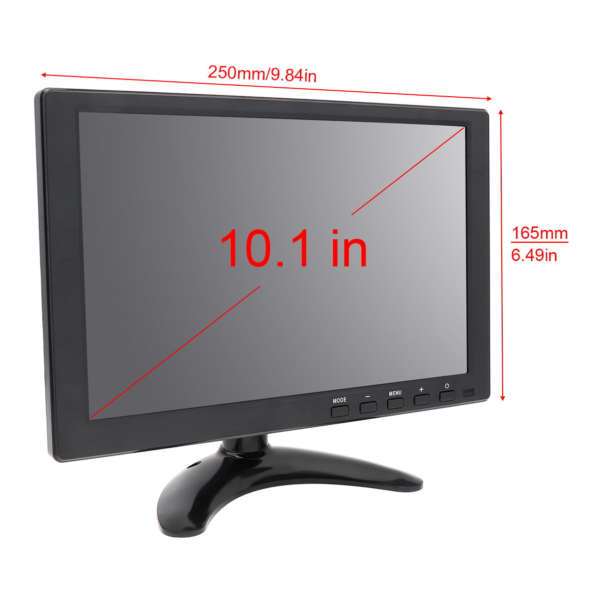 10.1 hd tft lcd color monitor mounting bracket quotation