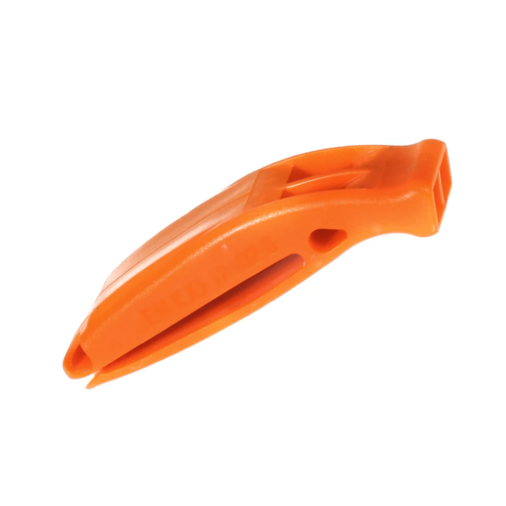 Scuba Diving Survival Safety Whistle Emergency Hiking Camping Neon Orange 