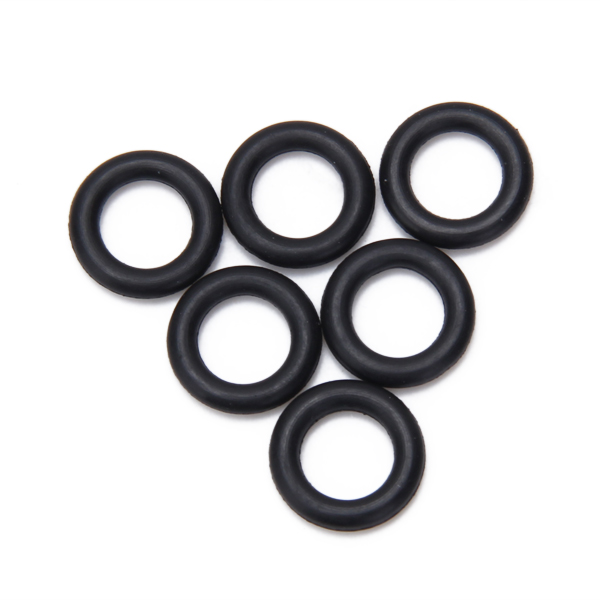 Pack100pcs Rubber  Machine O Rings Gun Needle Ink Tips Supplies Kit Black