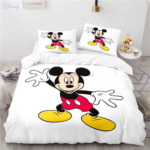 Popular Mickey Mouse Donald Duck Printed Duvet Cover Set With Pillowcase 3d  Bedding Set For Boys Girls Children Adult Home Decor - Bedding Set -  AliExpress