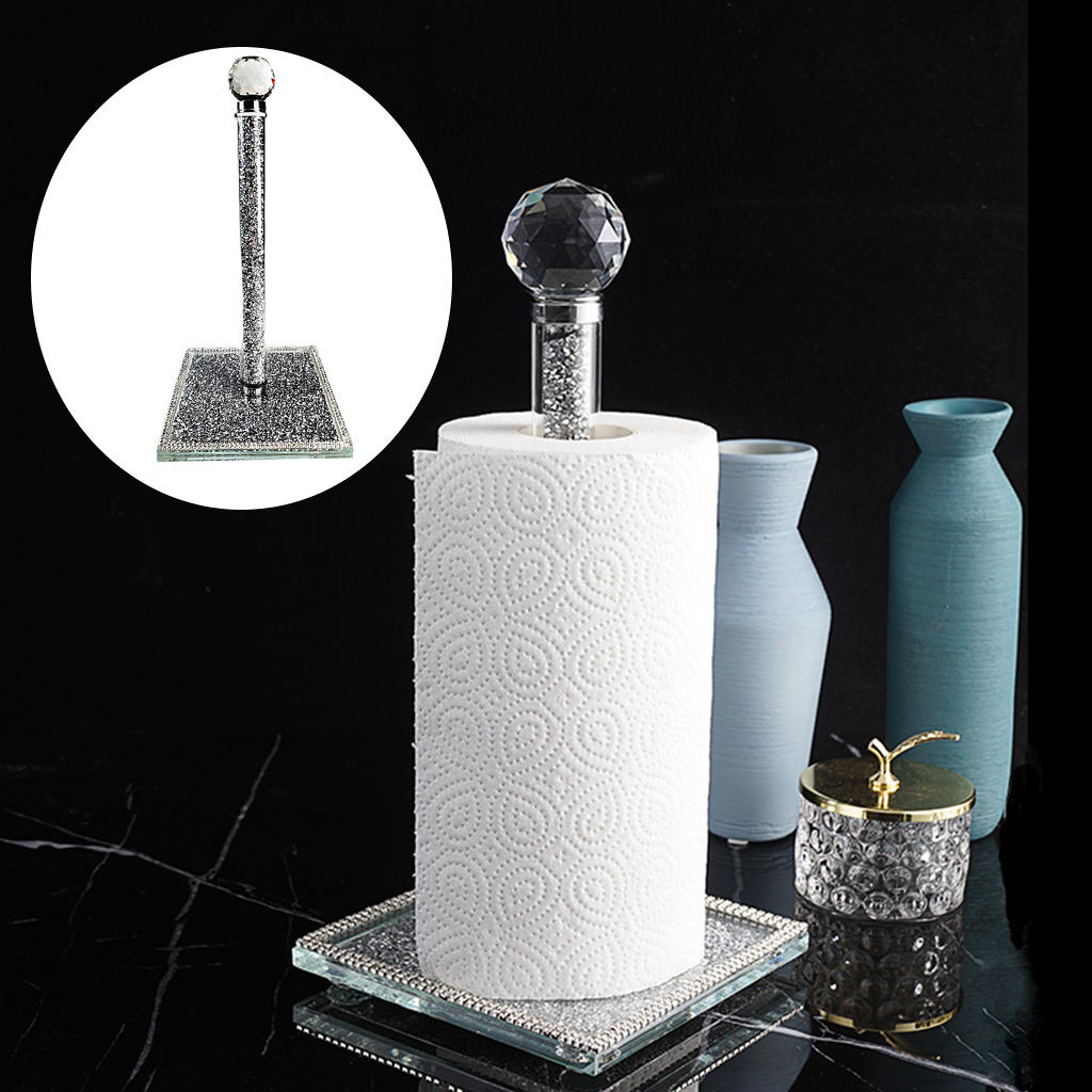 Free Standing Tissue Holder Roll Holder Paper Holder Napkin Shelf for Hotel Cabinet