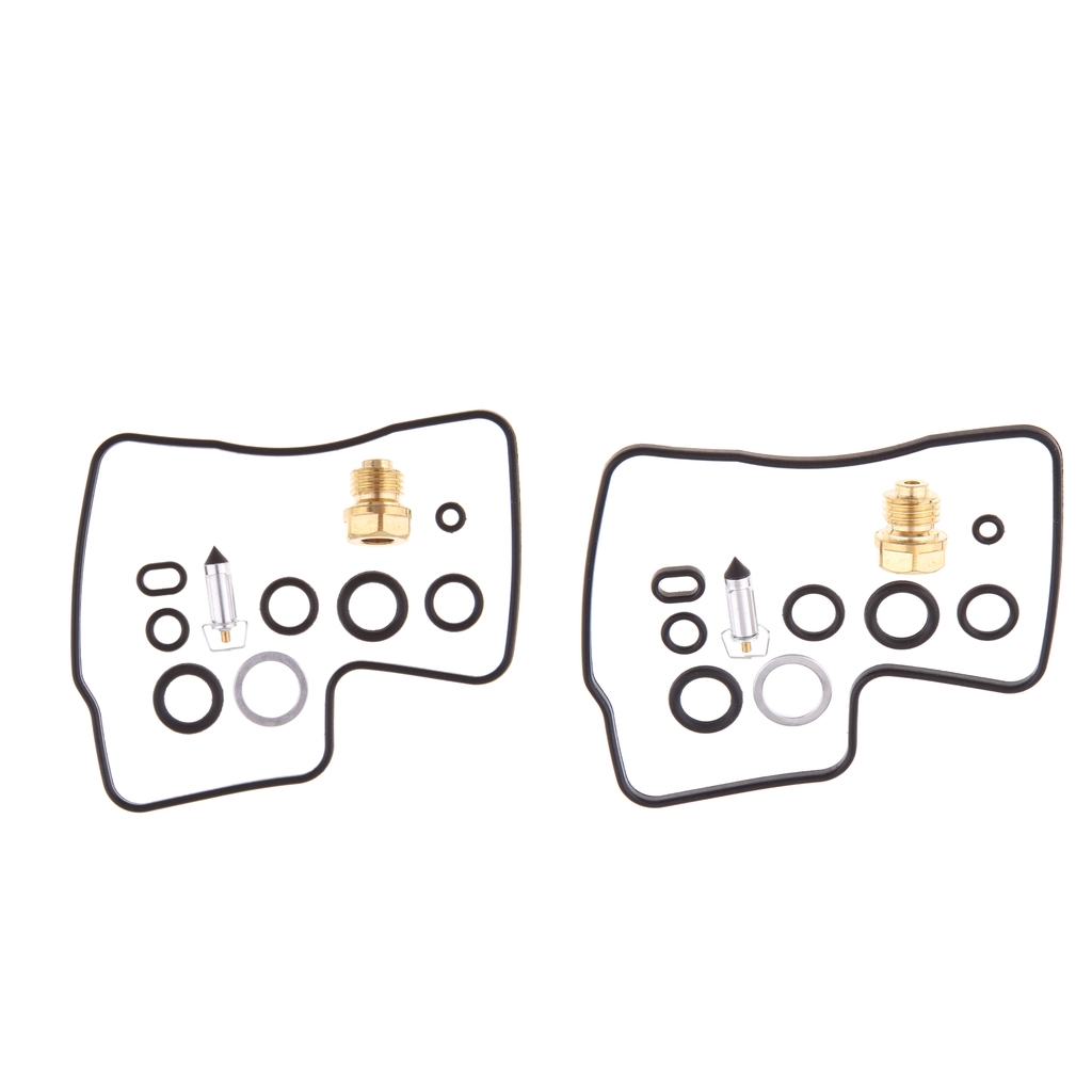 2 Set Carb Carburetor Diaphragm Gasket Needle Repair Kits for Honda VT700 VT750 VT1100 Shadow 18-5101