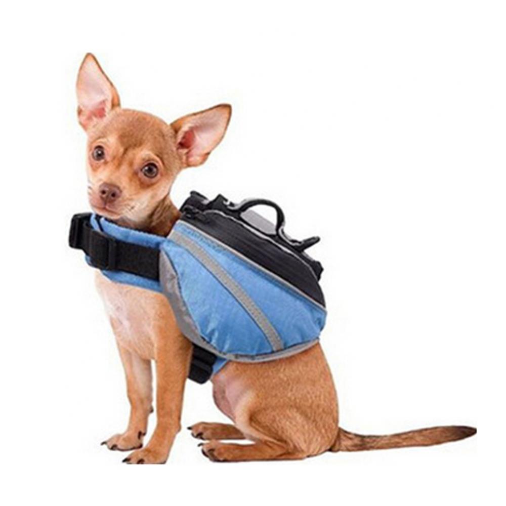 OFERTA 80%! Bolsa de sillín para perro, mochila ajustable para transportar  mascotas, chaleco de Camping para senderismo con bolsillos|Transportines para  perros| - AliExpress